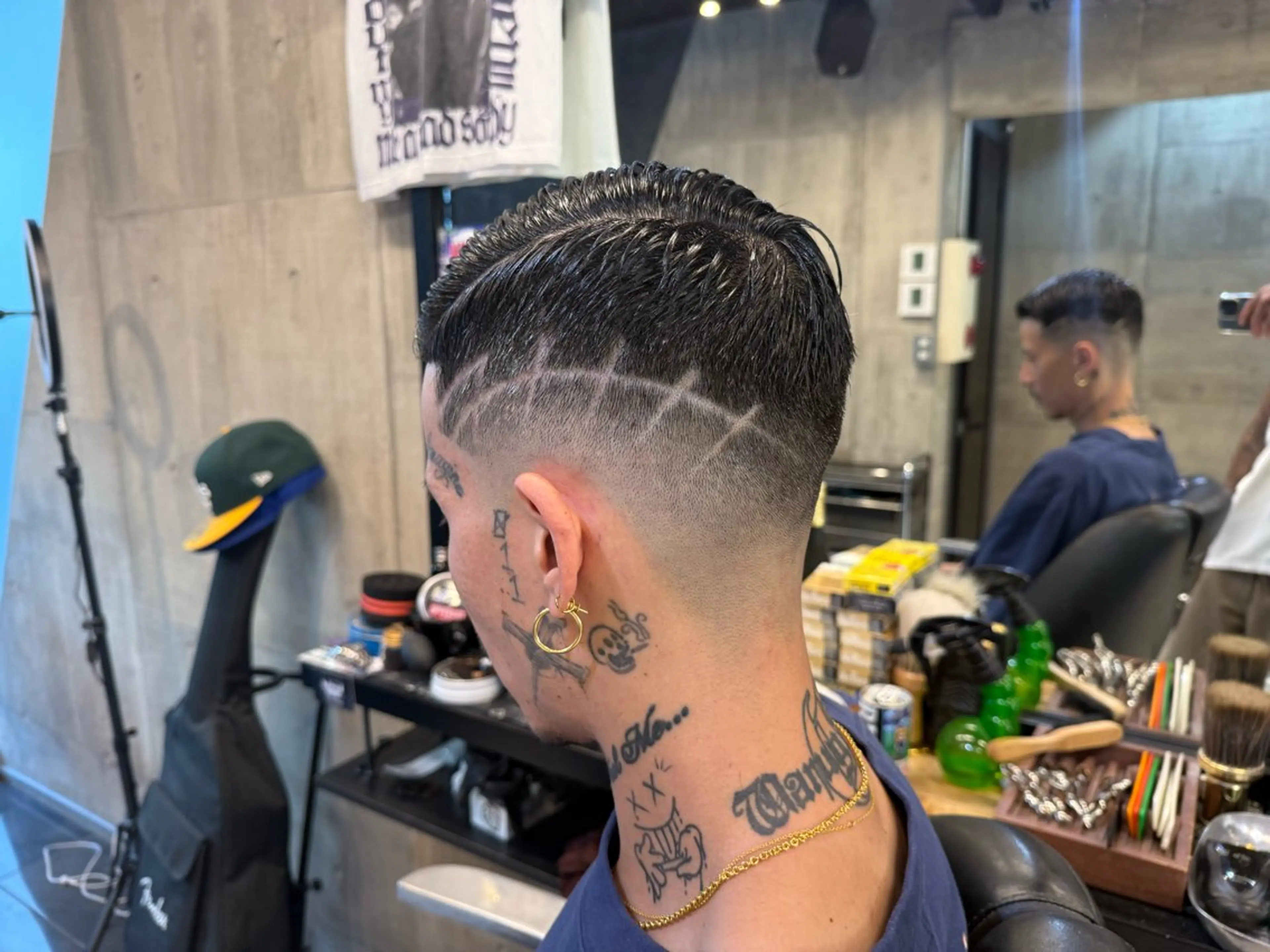 ショート メンズ カット ヘッドスパ 🎱メンズフェード 特化HYOGA🎱のヘアスタイル