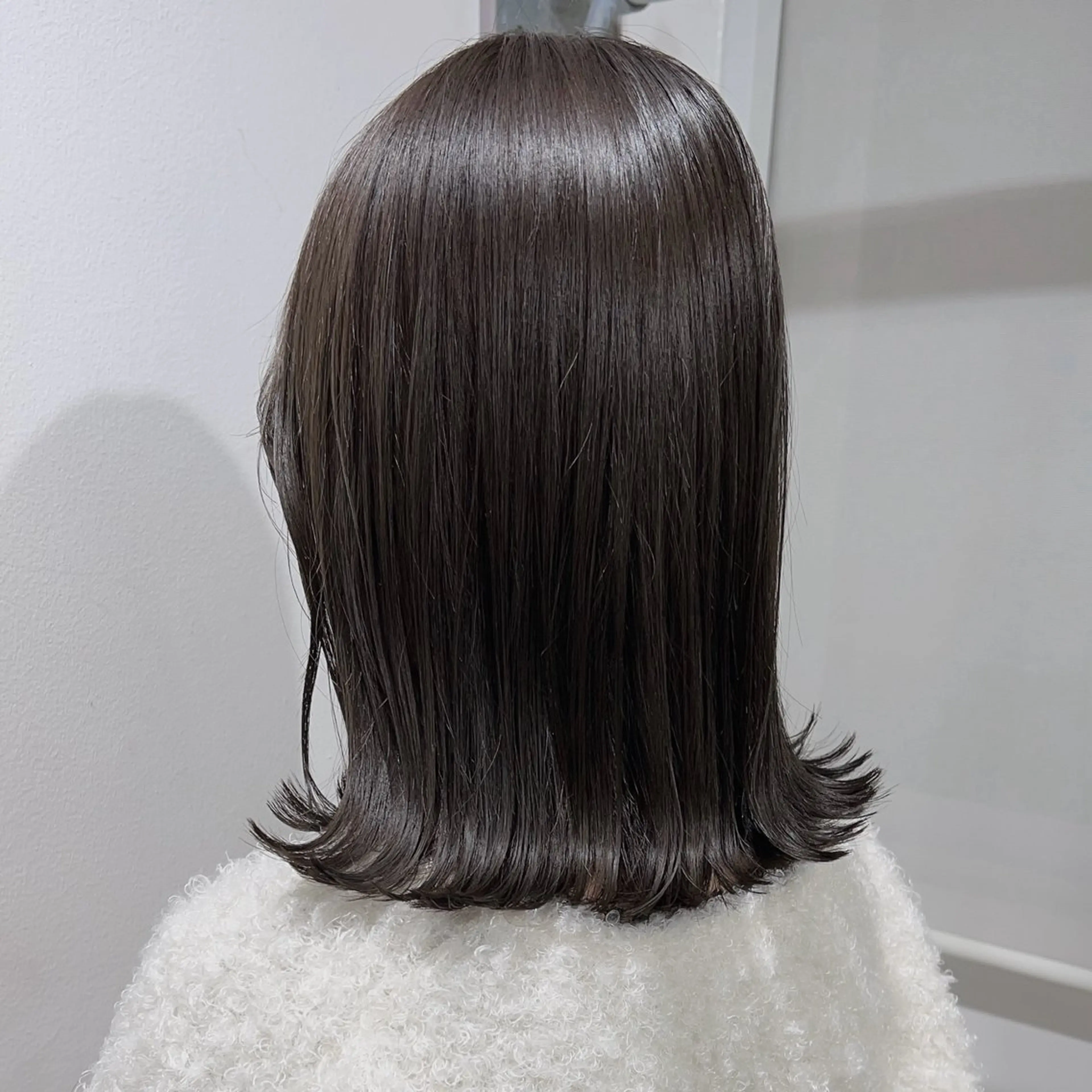 セミロング カラー ヘアカラー トリートメント 𓏸レイヤー髪質改善 透けカラーカノン🫧のヘアスタイル