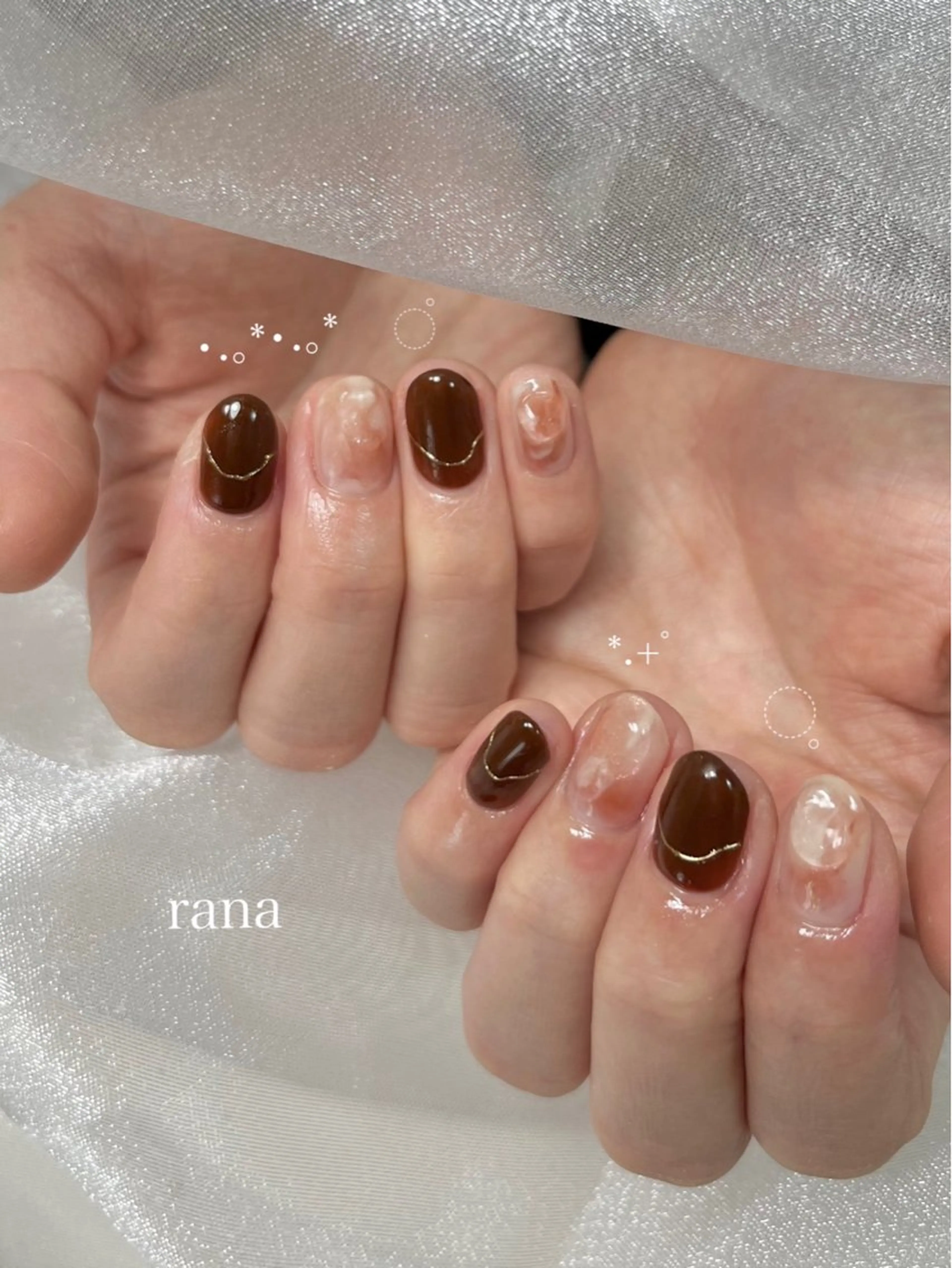 ネイル ハンドネイル rana プライベートサロンのネイルデザイン