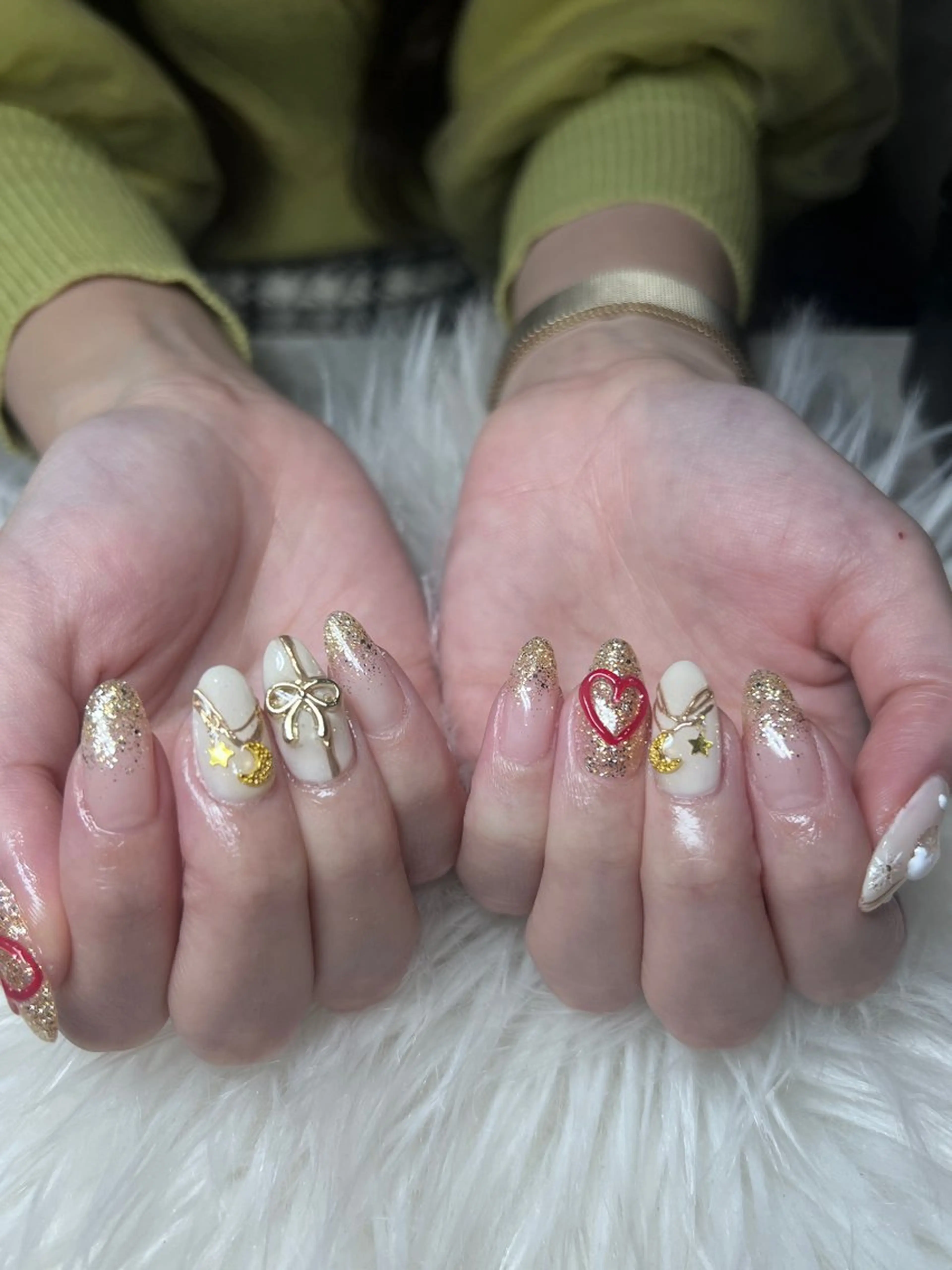 ネイル Miimo💅🏻 ほのか‪ ·͜·♡‬のネイルデザイン