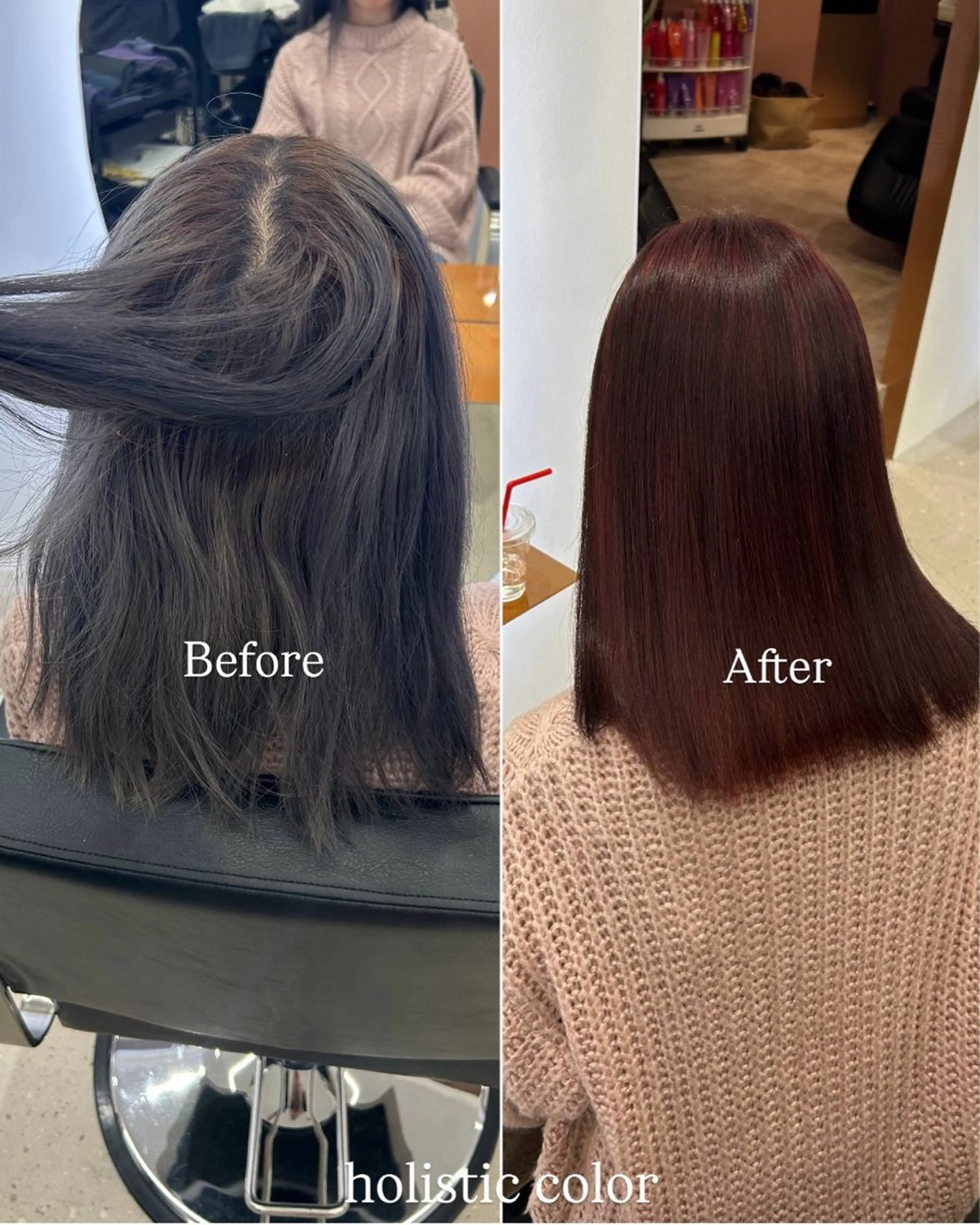 【透明感×艶髪カラー】ノンダメージサロンのホリスティックカラー🎨🌟⋆꙳の写真