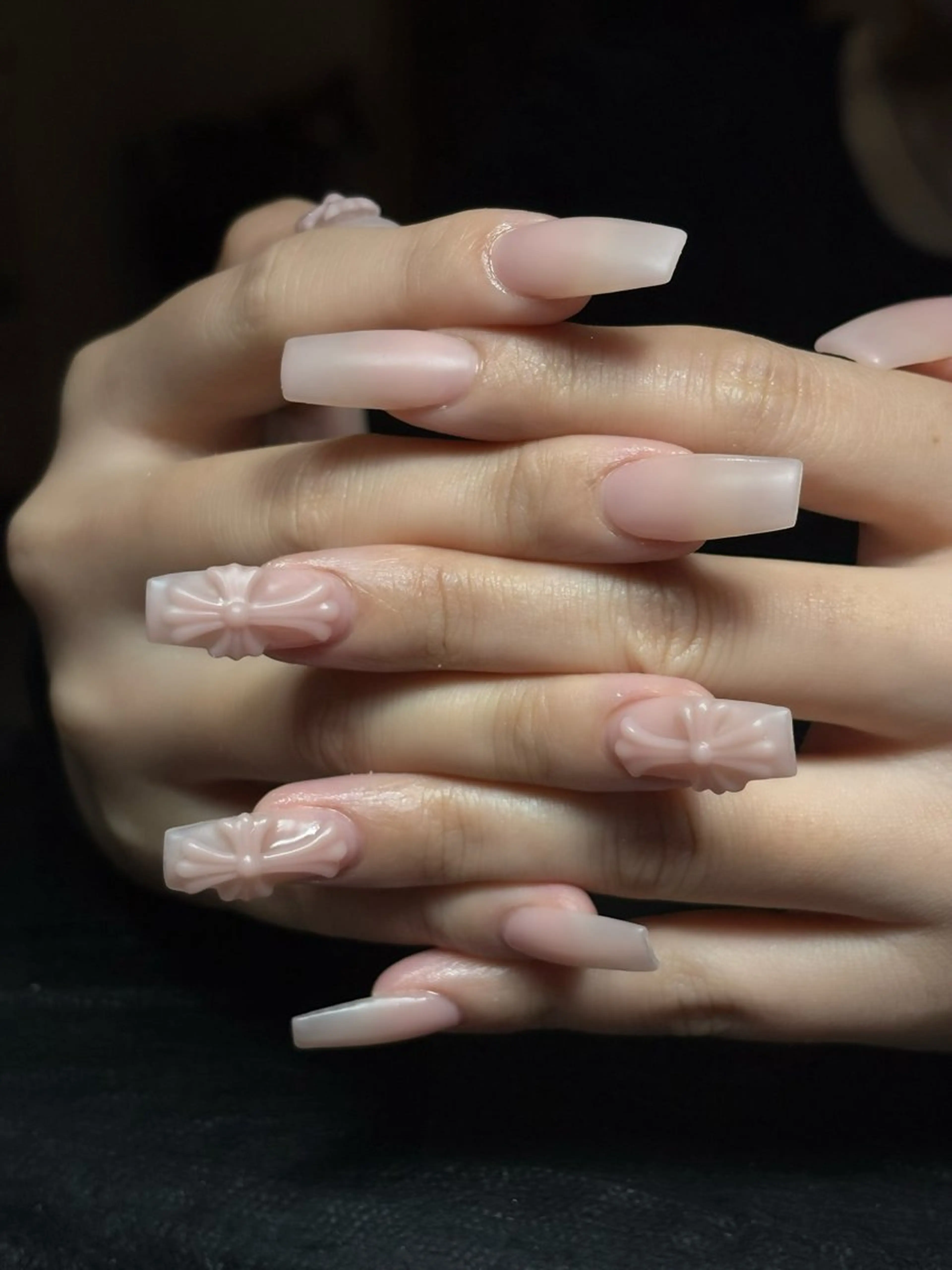 【オフ無料】長さだし10本+ワンカラーの写真