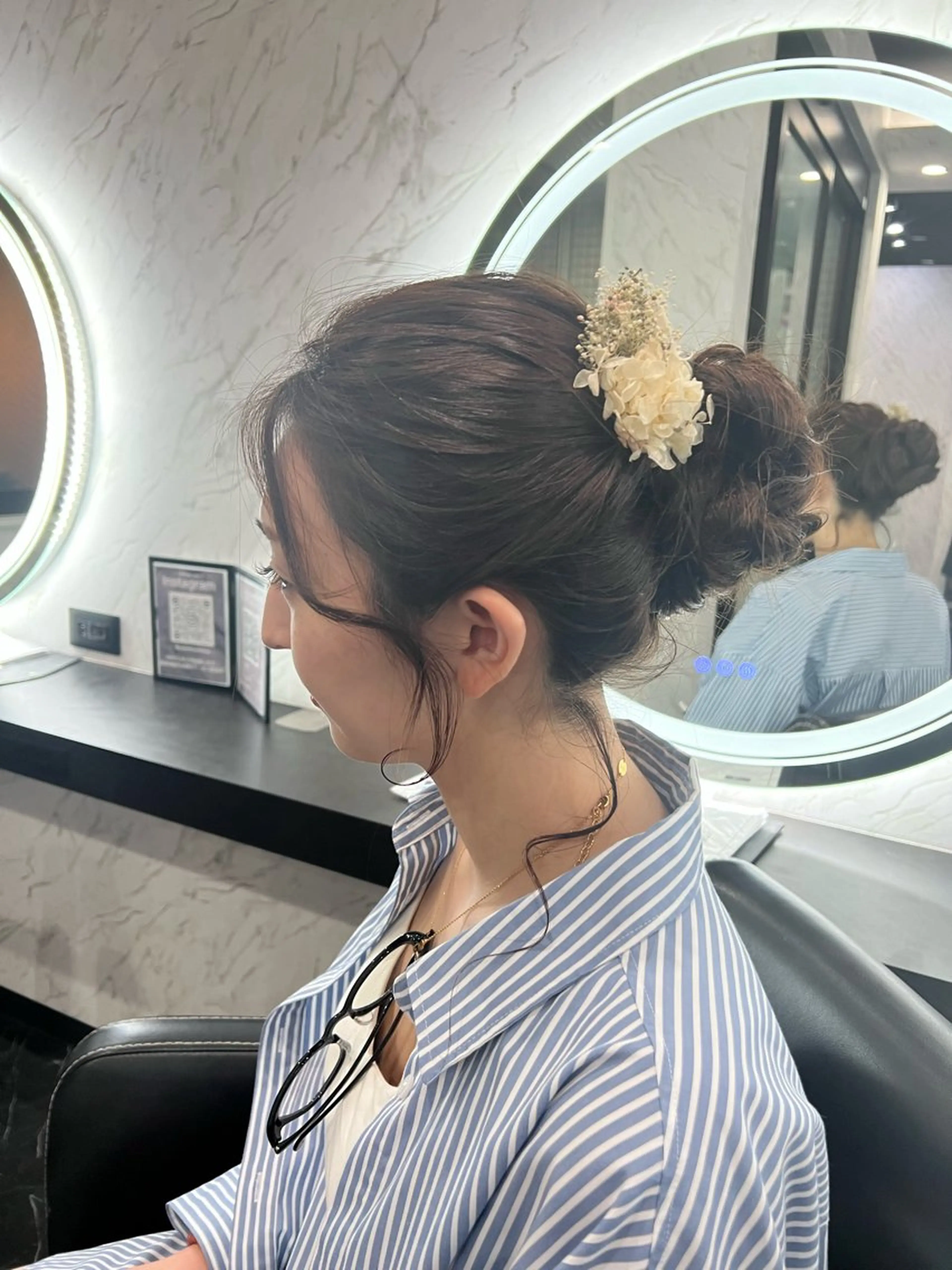 ヘアアレンジ 山北 優姫のヘアスタイル