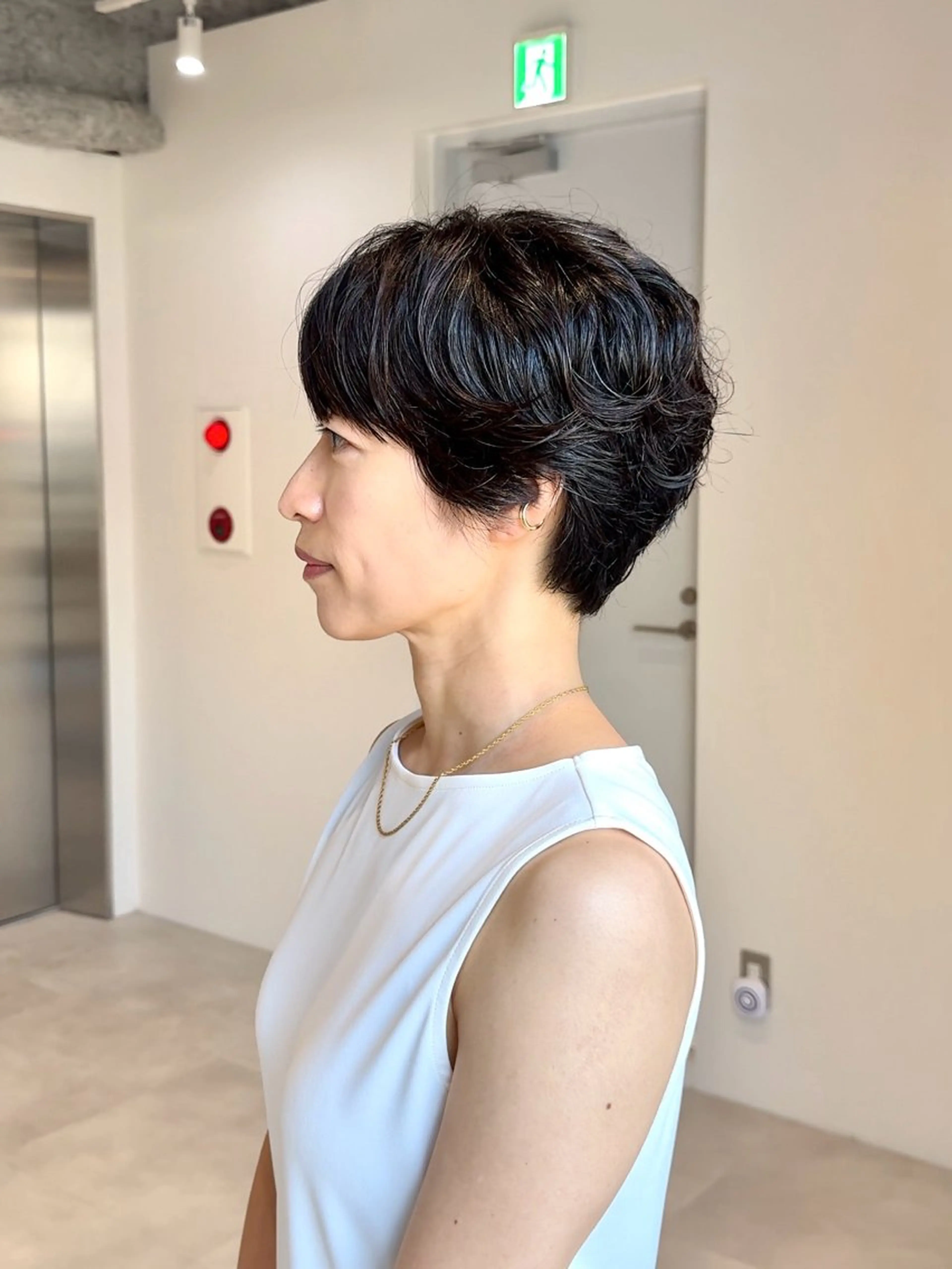 ショート ショートヘア SNSモニター募集！ くせ毛特化/大村のヘアスタイル