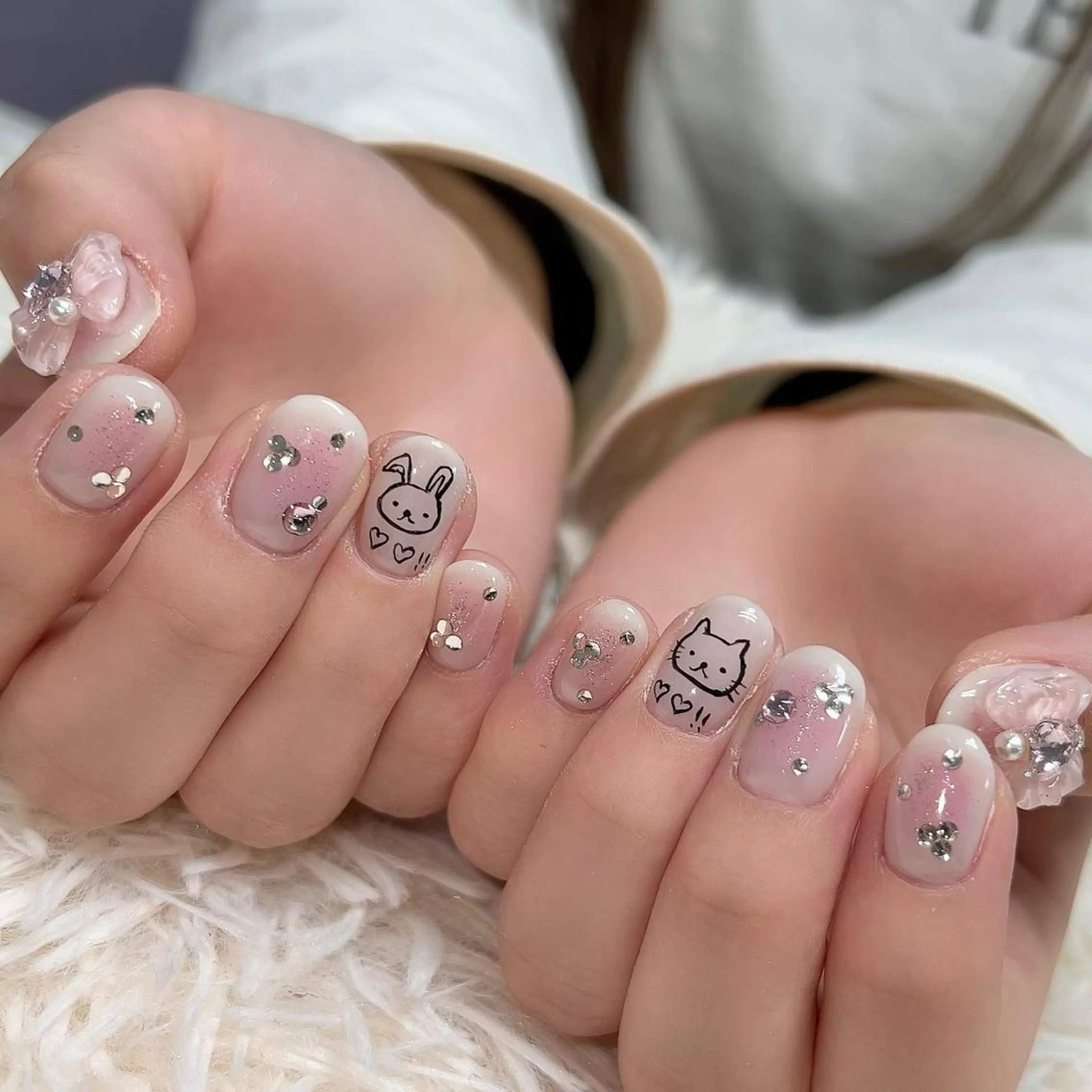 ネイル ハンドネイル 【Yappy🌈】 💖P-tanaのネイルデザイン