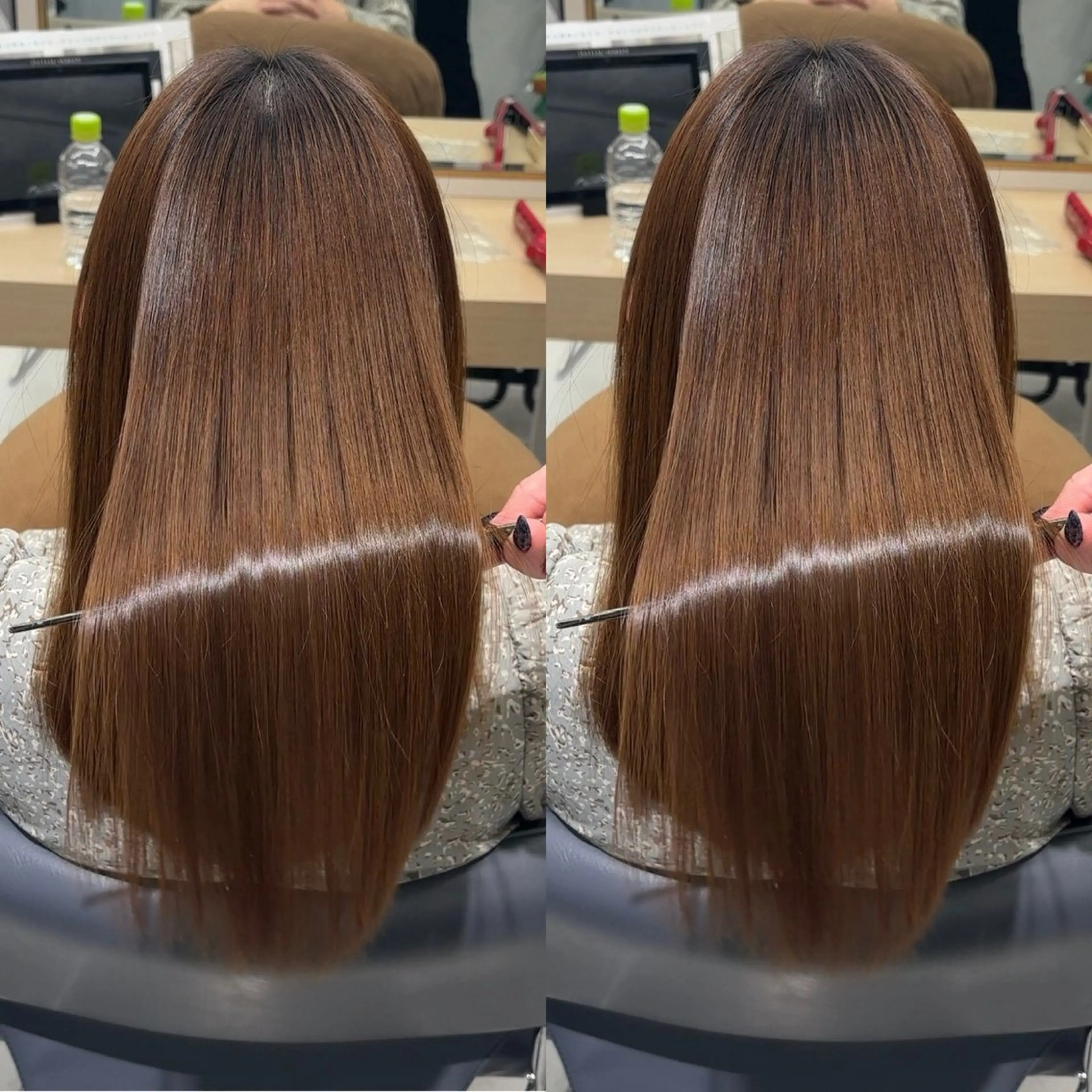 ロング カラー ブリーチ 髪質改善 縮毛矯正 トリートメント 酸性ストレート カット ヘアカラー トリートメント 髪の整形/髪質改善 🌱暗髪/だいすけのヘアスタイル