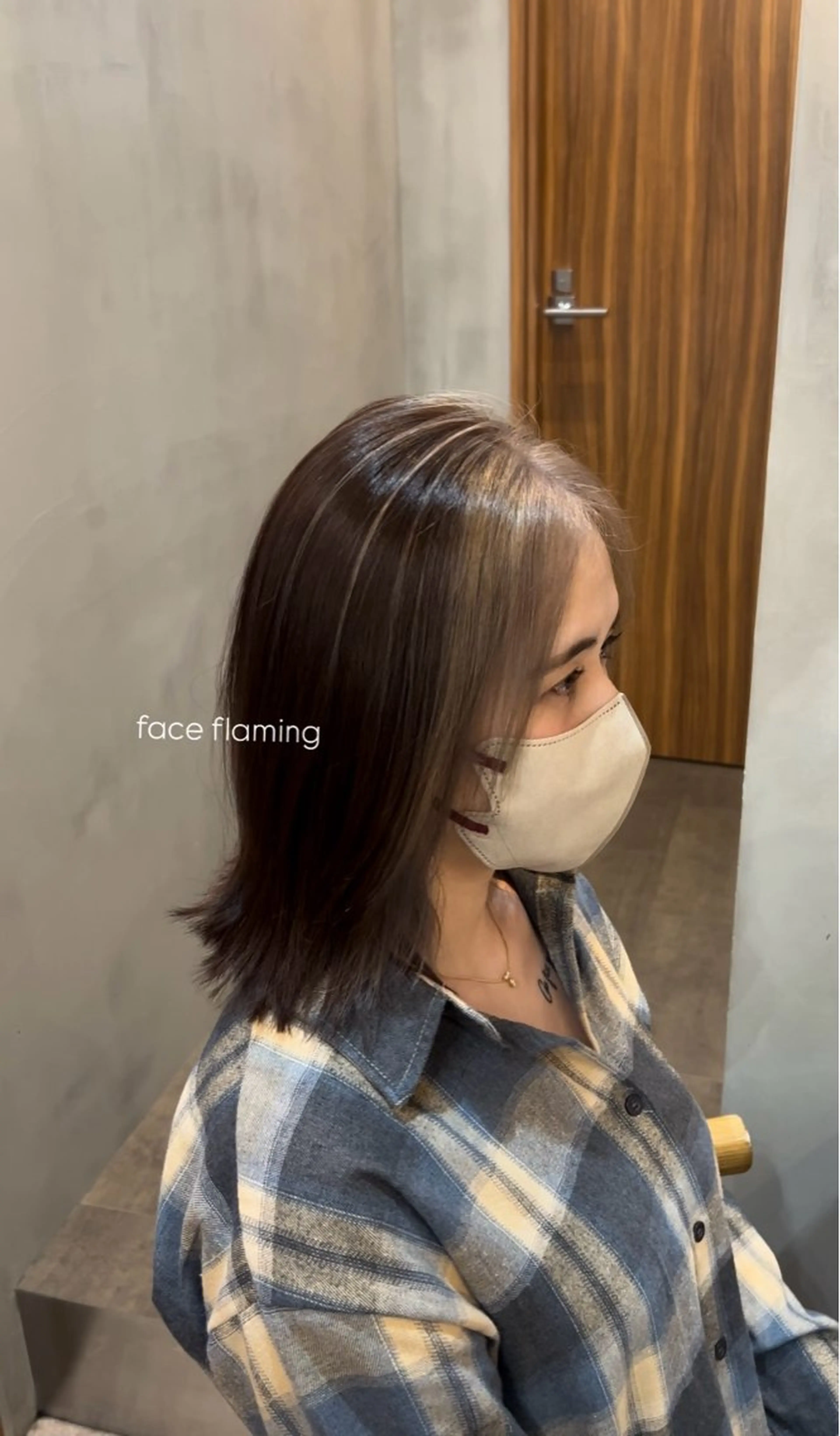 カラー ヘアカラー しずく🤍🧸 / fifthパーマのヘアスタイル