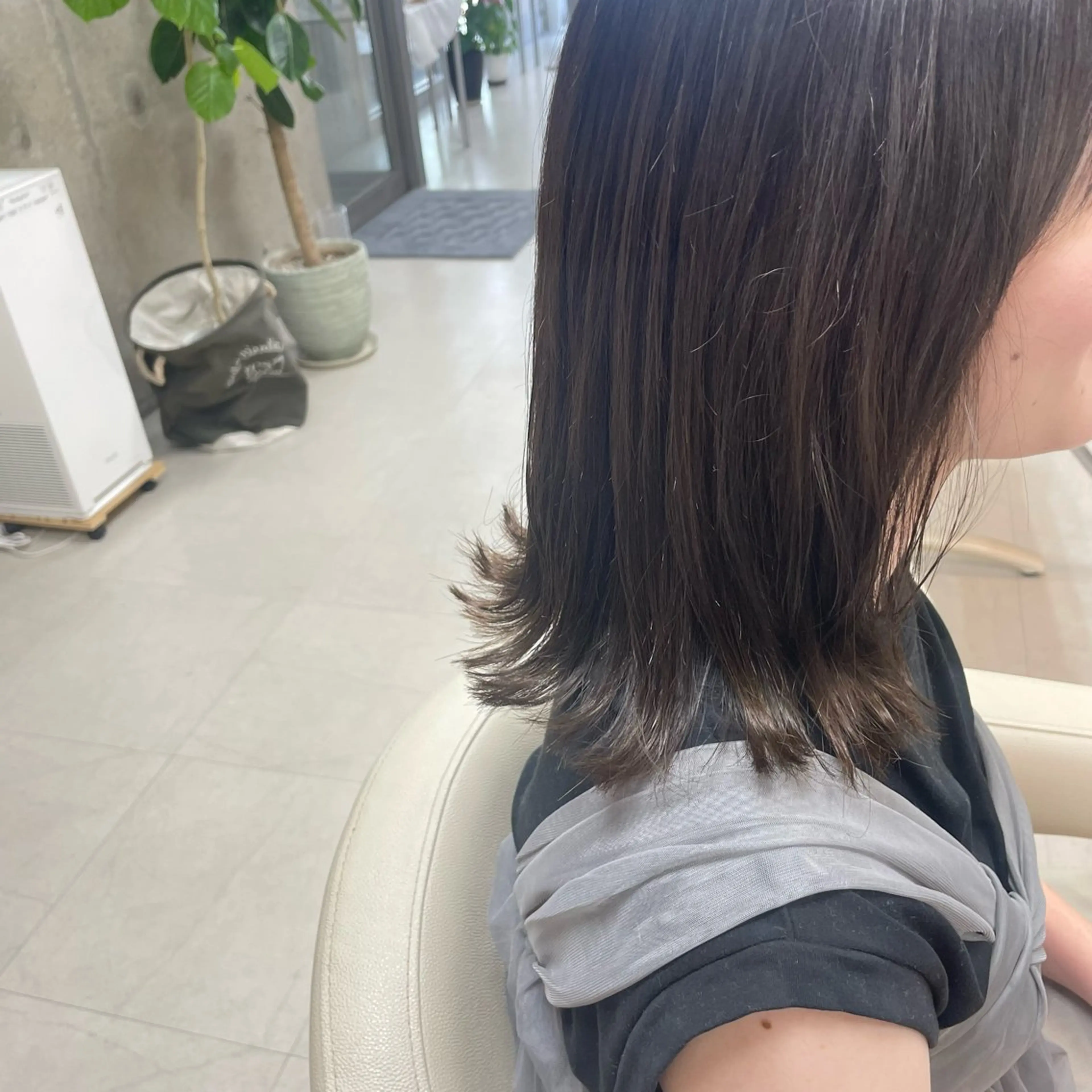 ミディアム カラー カット ヘアカラー トリートメント Lemupu所属・坂本 沙也加のヘアスタイル