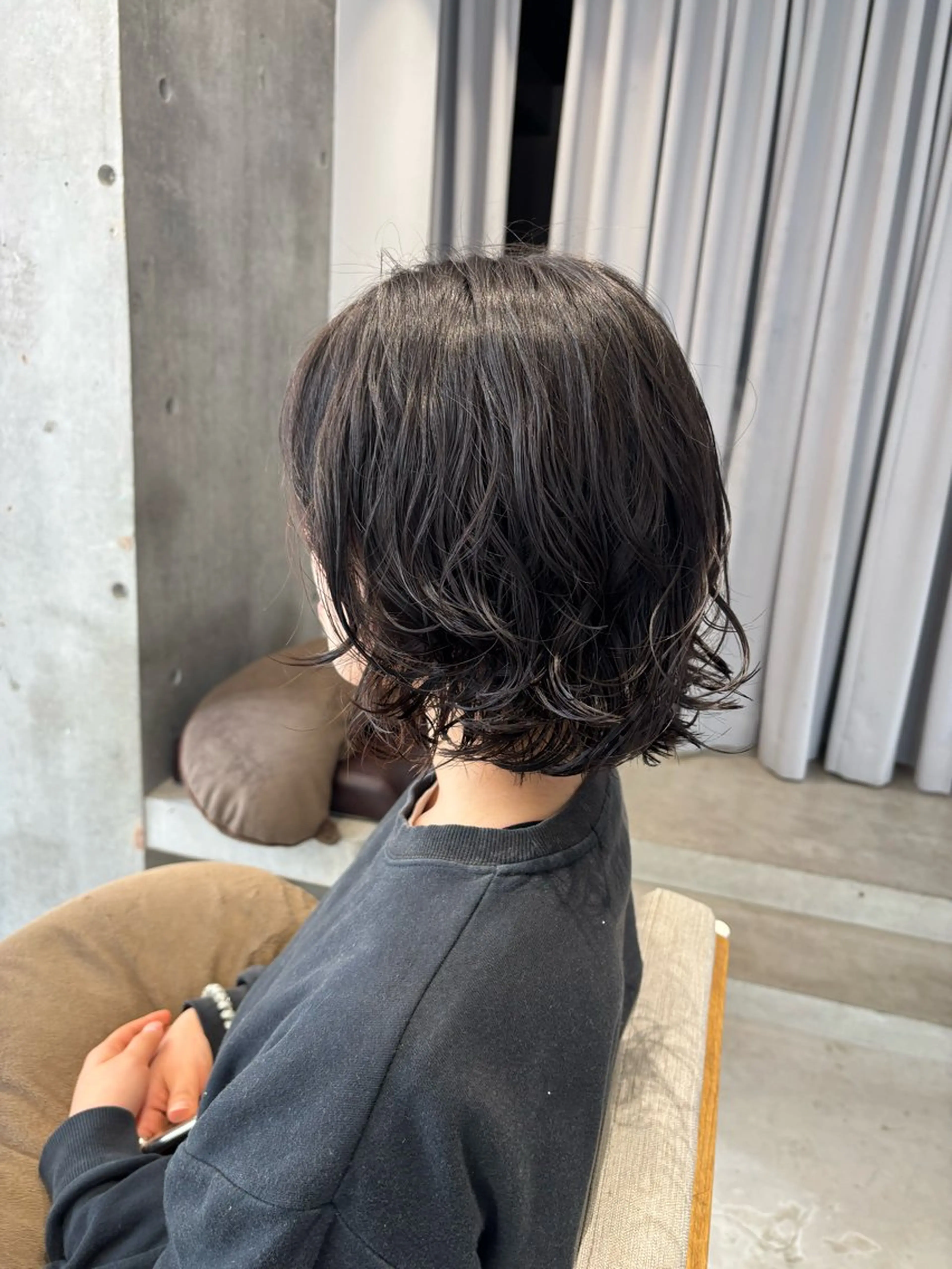 ショート パーマ レイヤーカット KAEのヘアスタイル