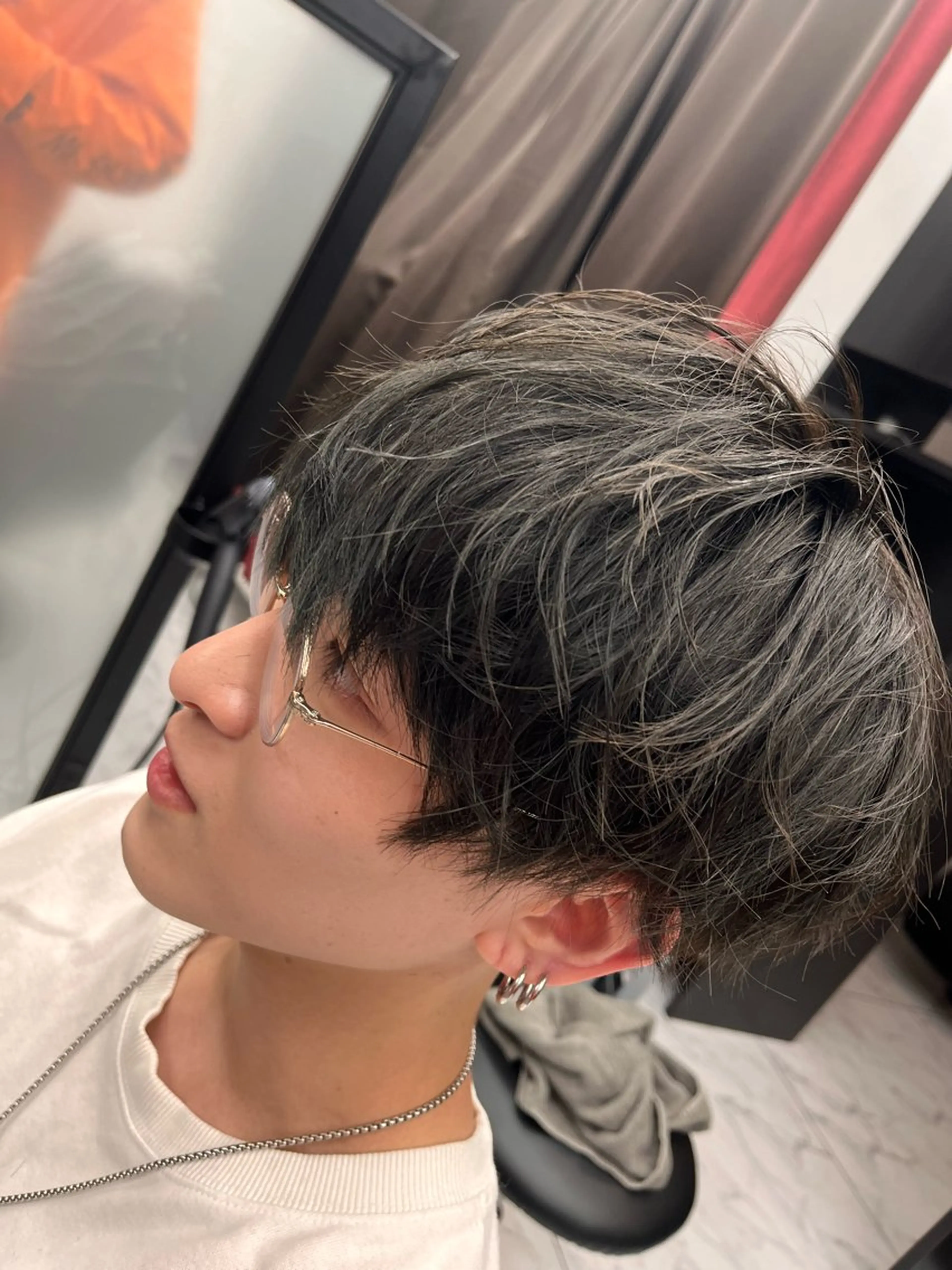 ショート メンズ メンズ韓国風 韓国マッシュ マッシュ 韓国風ヘア 🔥メンズ専門 /福島慶也🔥のヘアスタイル