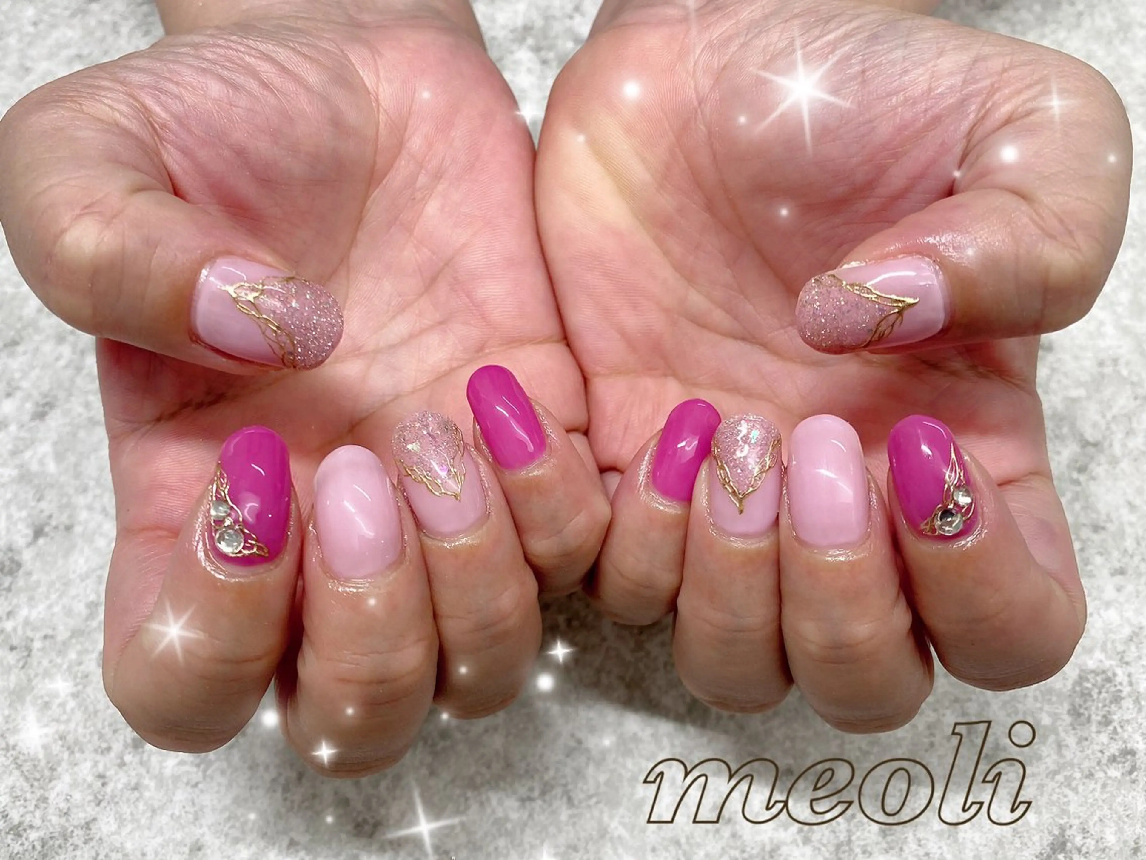 ネイル ハンドネイル nail salon meoli メグのネイルデザイン