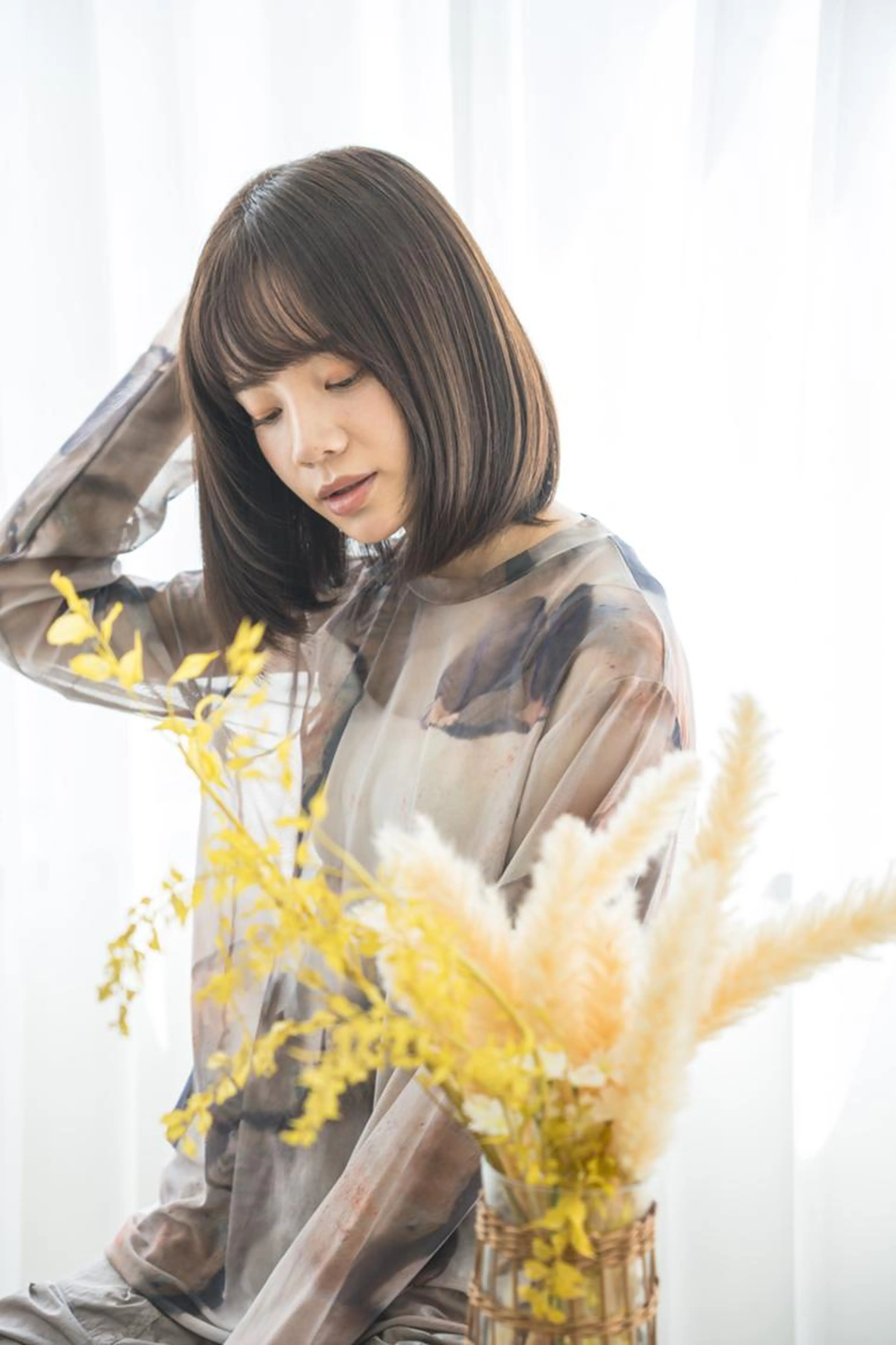 【女性限定】前髪カット＋前髪縮毛矯正/¥5000円の写真