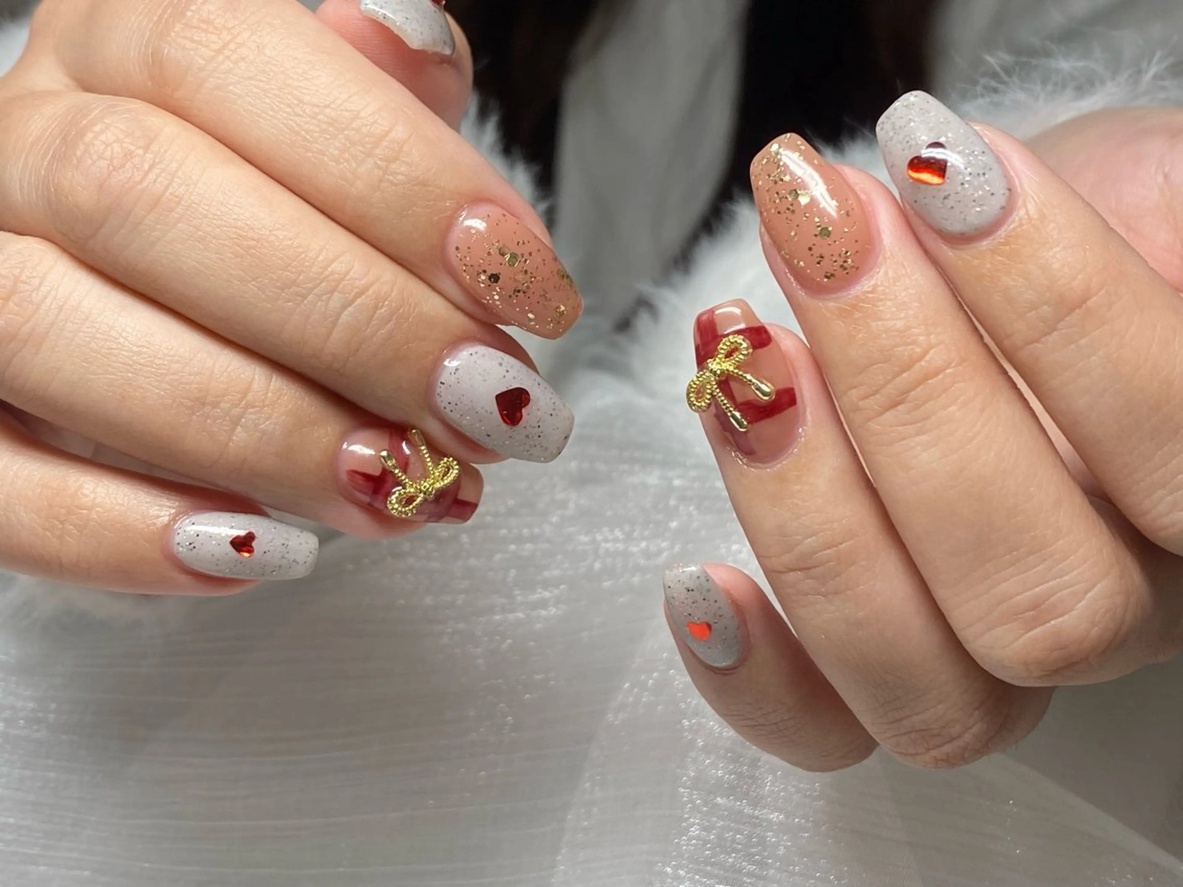 ネイル アートネイル チークネイル 長さ出し フラッシュネイル フットネイル ハンドネイル Nail Annのネイルデザイン