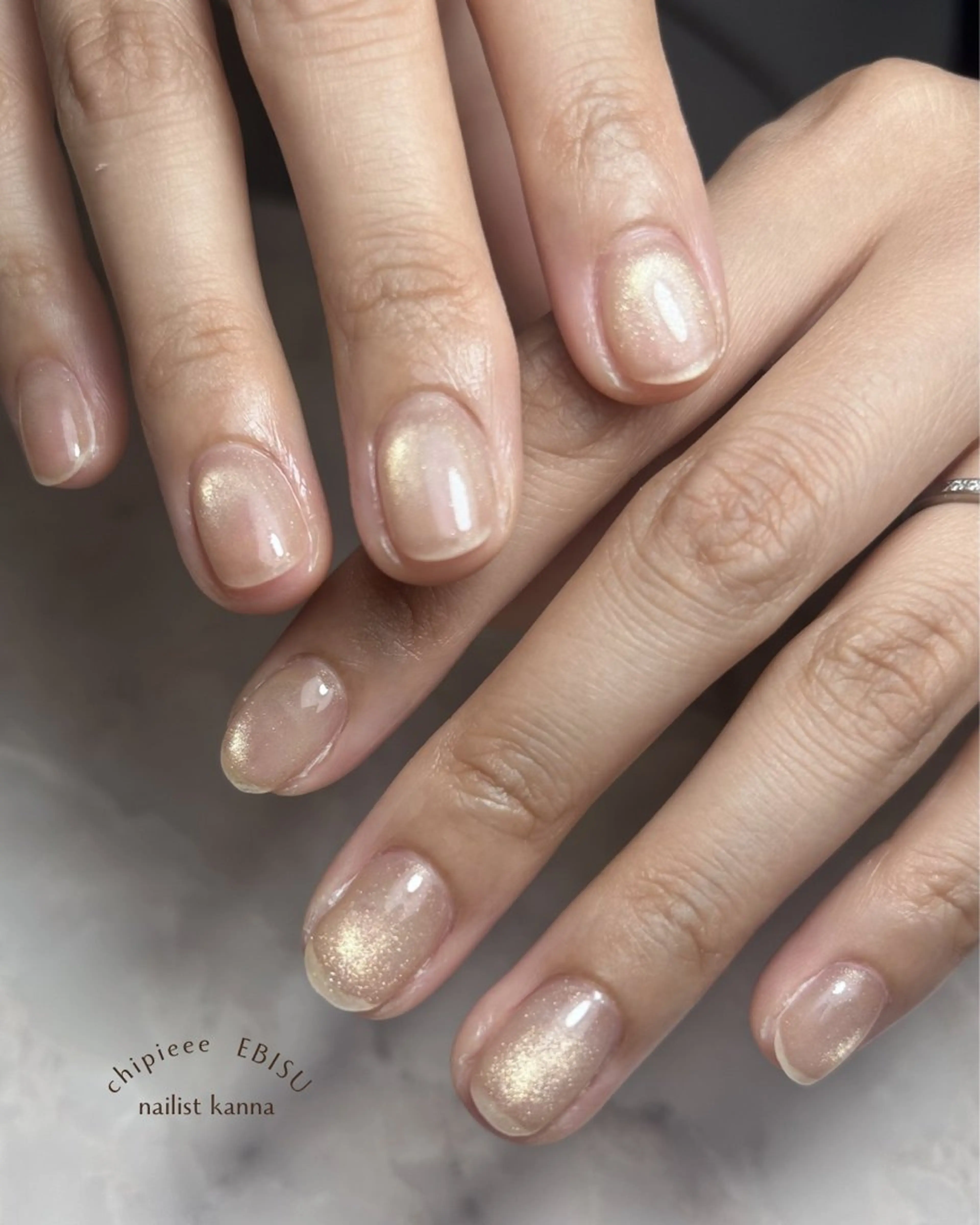 ネイル ハンドネイル chipieee EBISUkannaのネイルデザイン