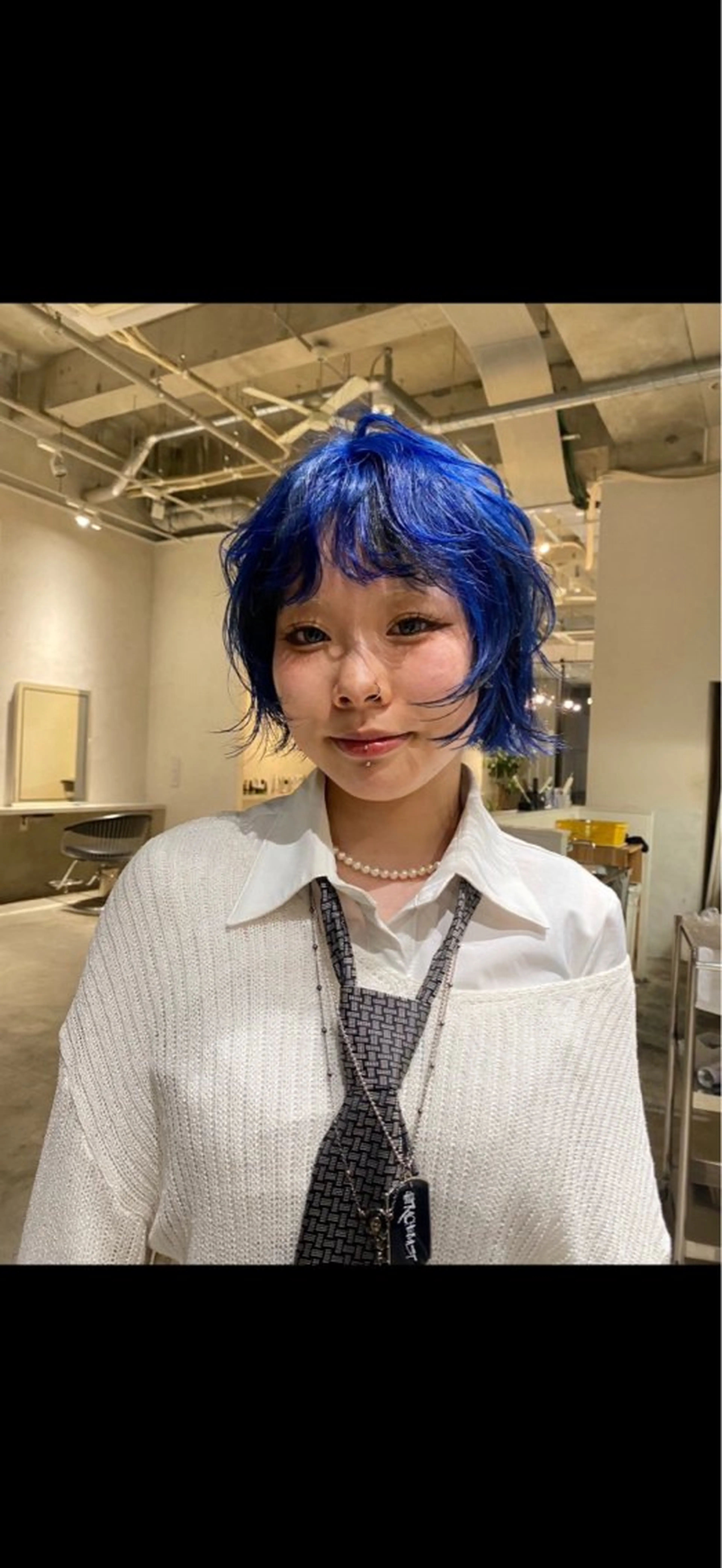 ミディアム カラー ハイライト 名古屋/FUTOのヘアスタイル