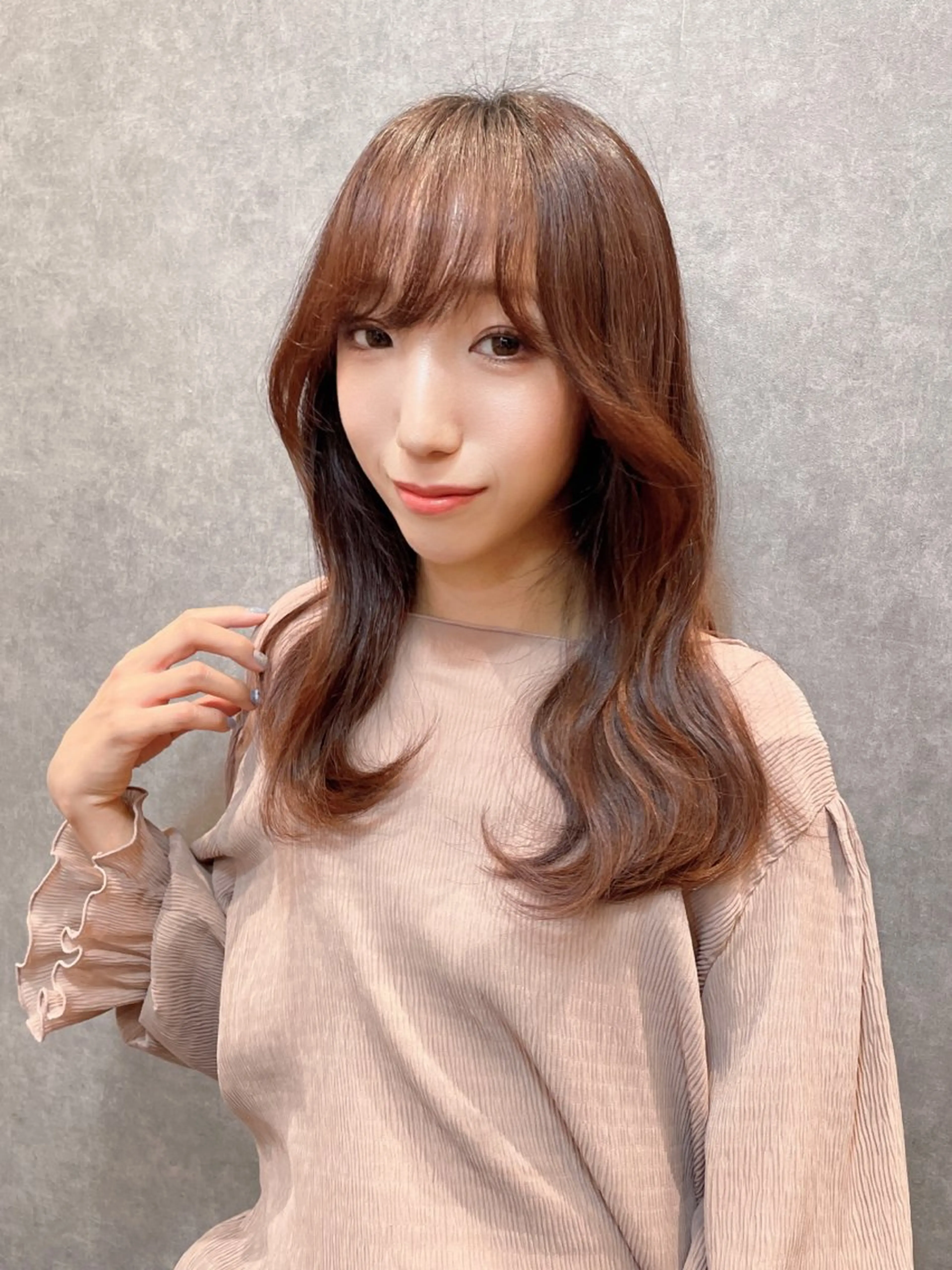 ロング ヨシンモリ カット ツヤ美髪💐 髪質改善/高山愛来のヘアスタイル