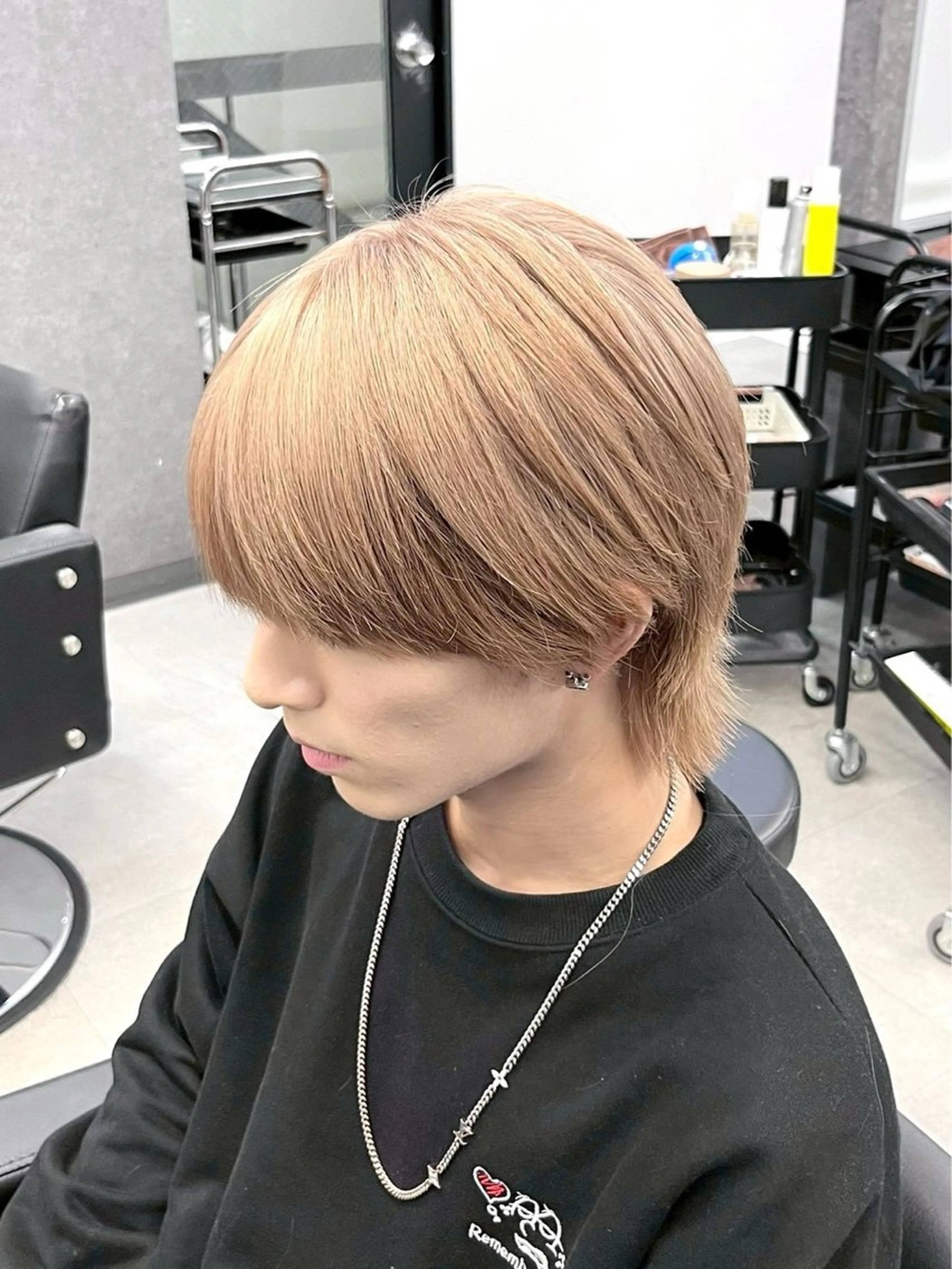 カラー メンズ メンズブリーチ ブリーチ メンズ職人🔥 セイナ❤️‍🔥のヘアスタイル