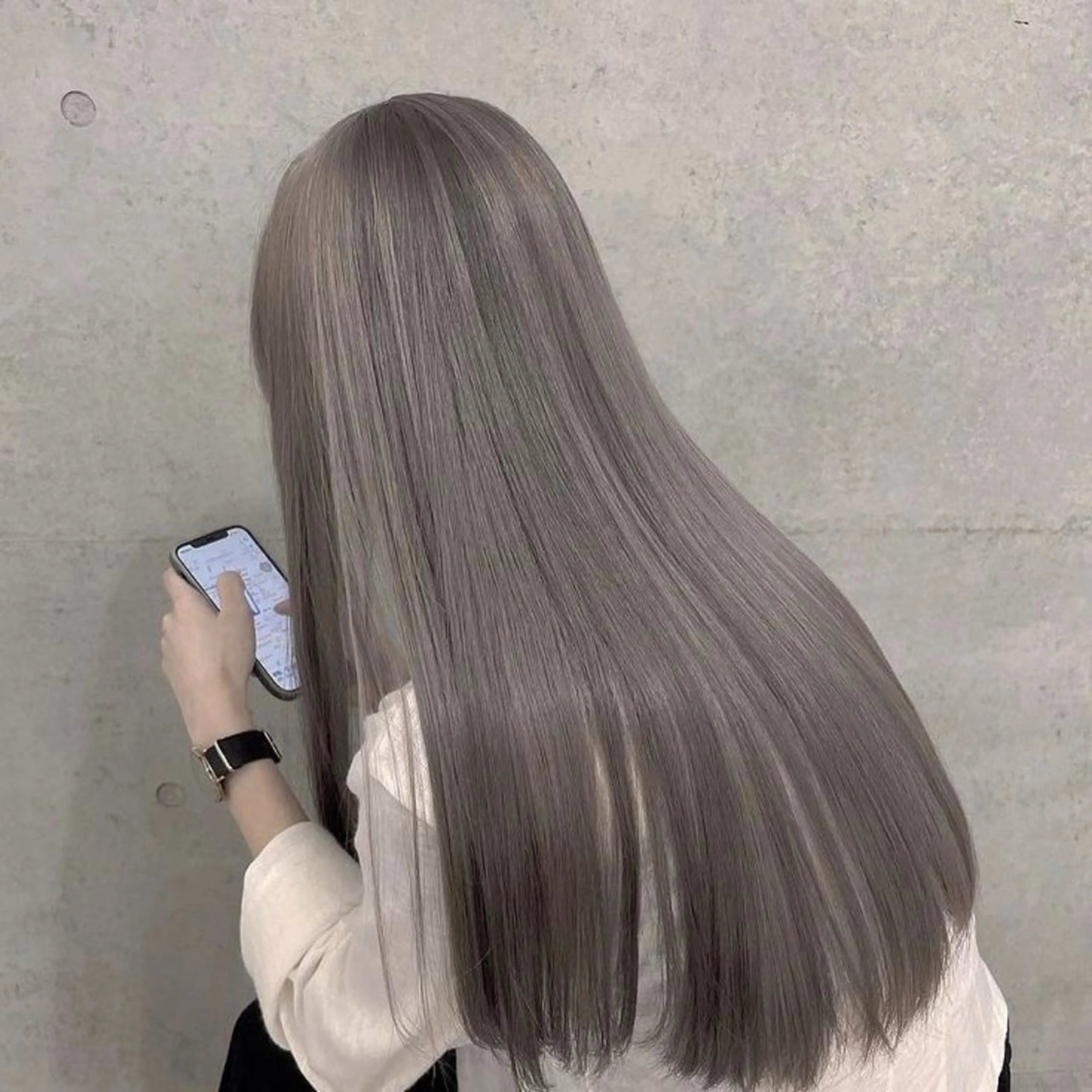 ロング カラー ヘアカラー トリートメント YUIKA☆髪質改善 小顔ｶｯﾄ艶ｶﾗｰのヘアスタイル
