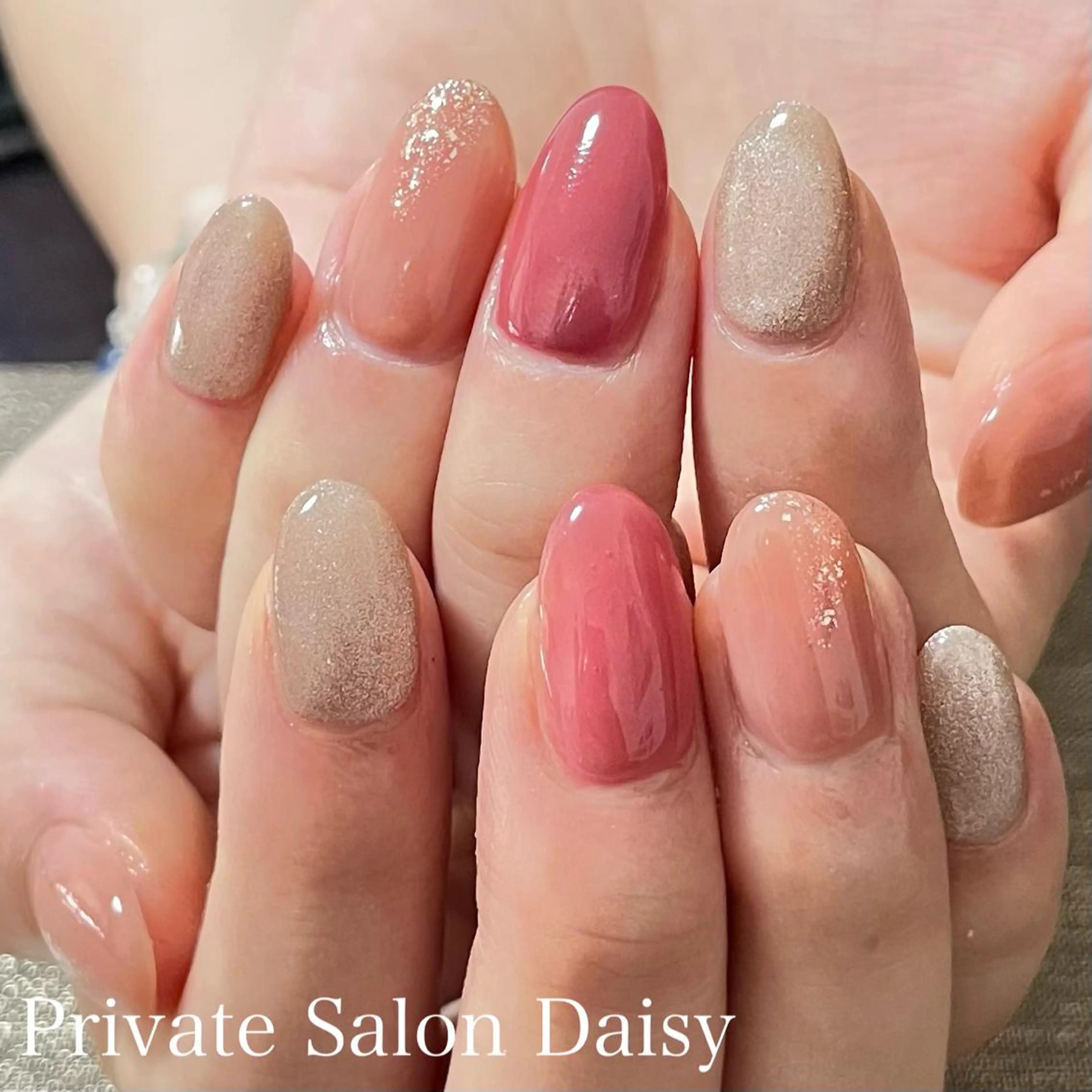 ネイル ハンドネイル プライベートサロン Daisyのネイルデザイン