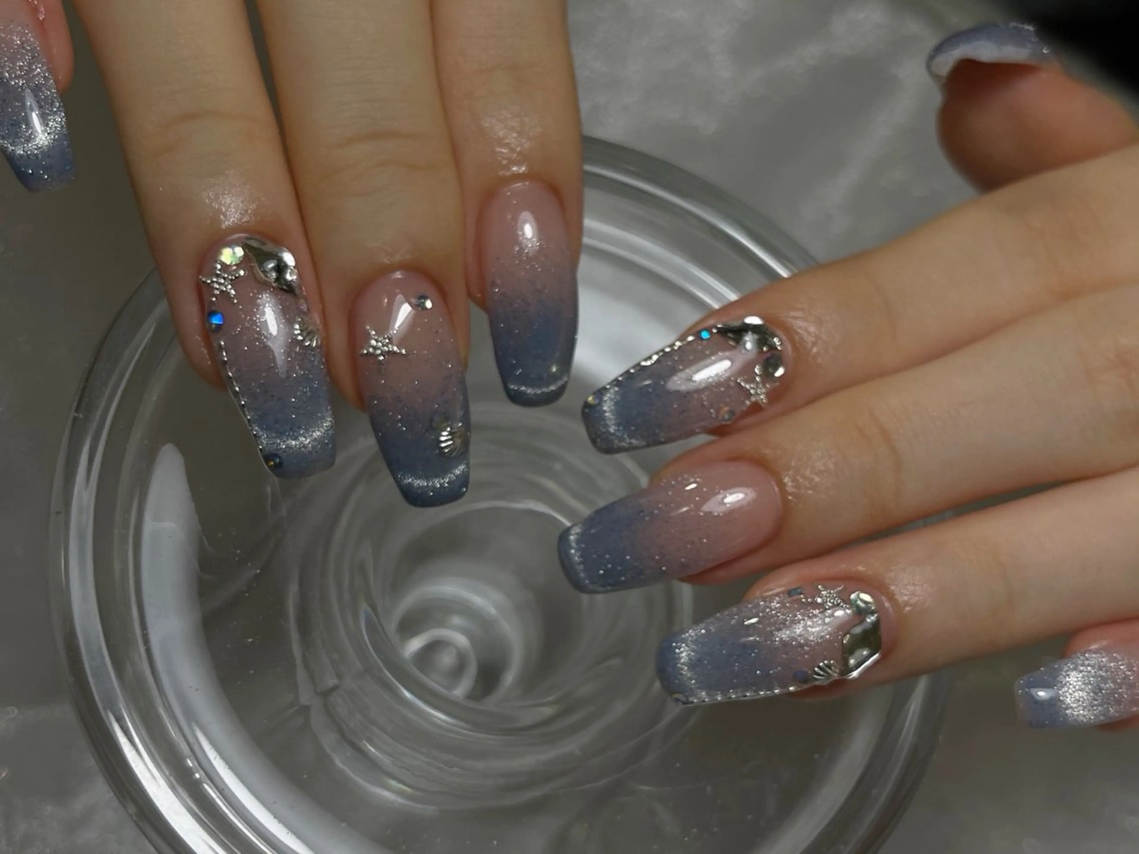 ネイル ハンドネイル ハンドケア nail salon kukuna所属・ワンホン/韓国 nail 大阪アメ村のネイルデザイン