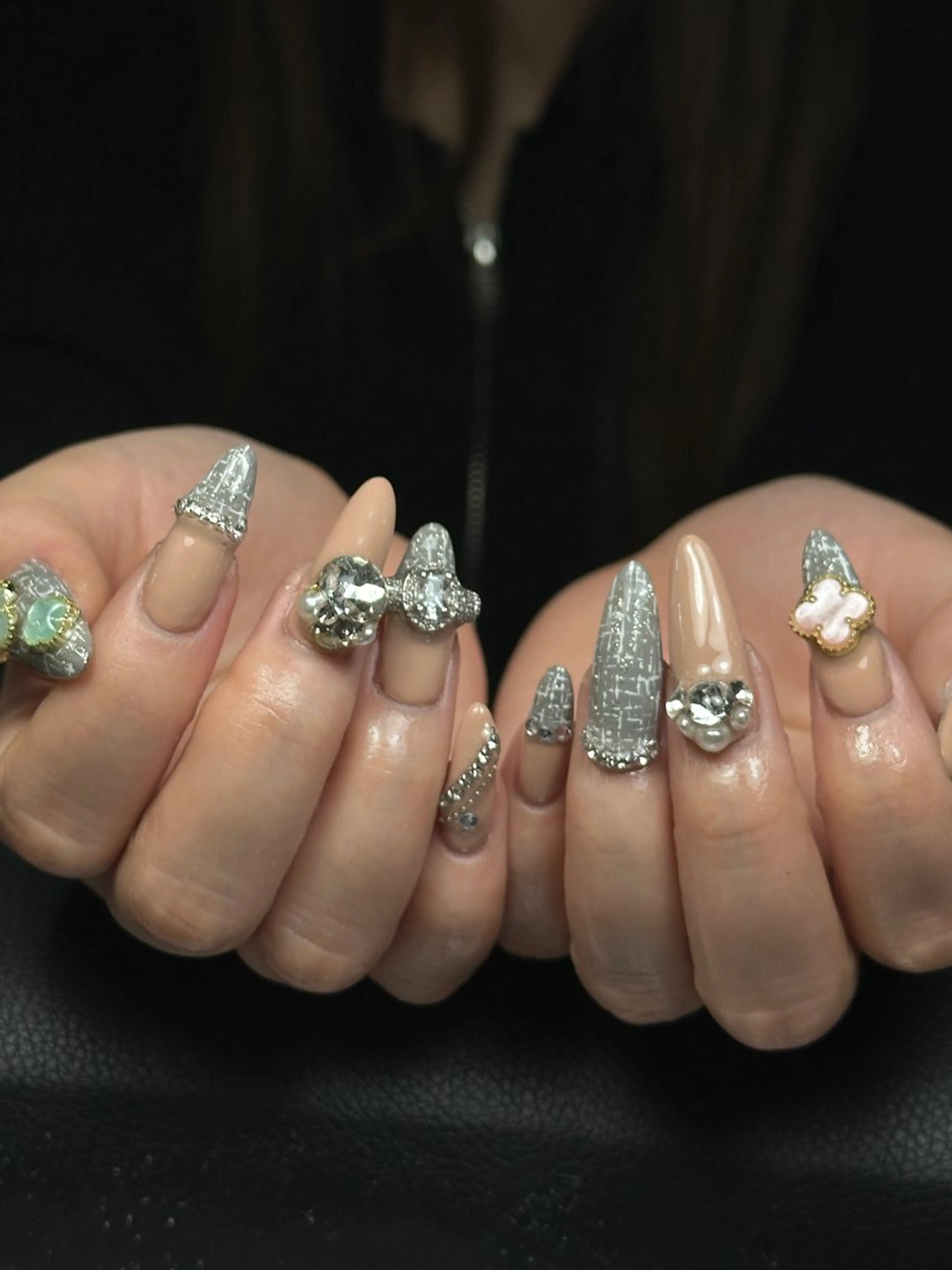 ネイル ネイルチップ AME29 Nail ネイルサロンのネイルデザイン