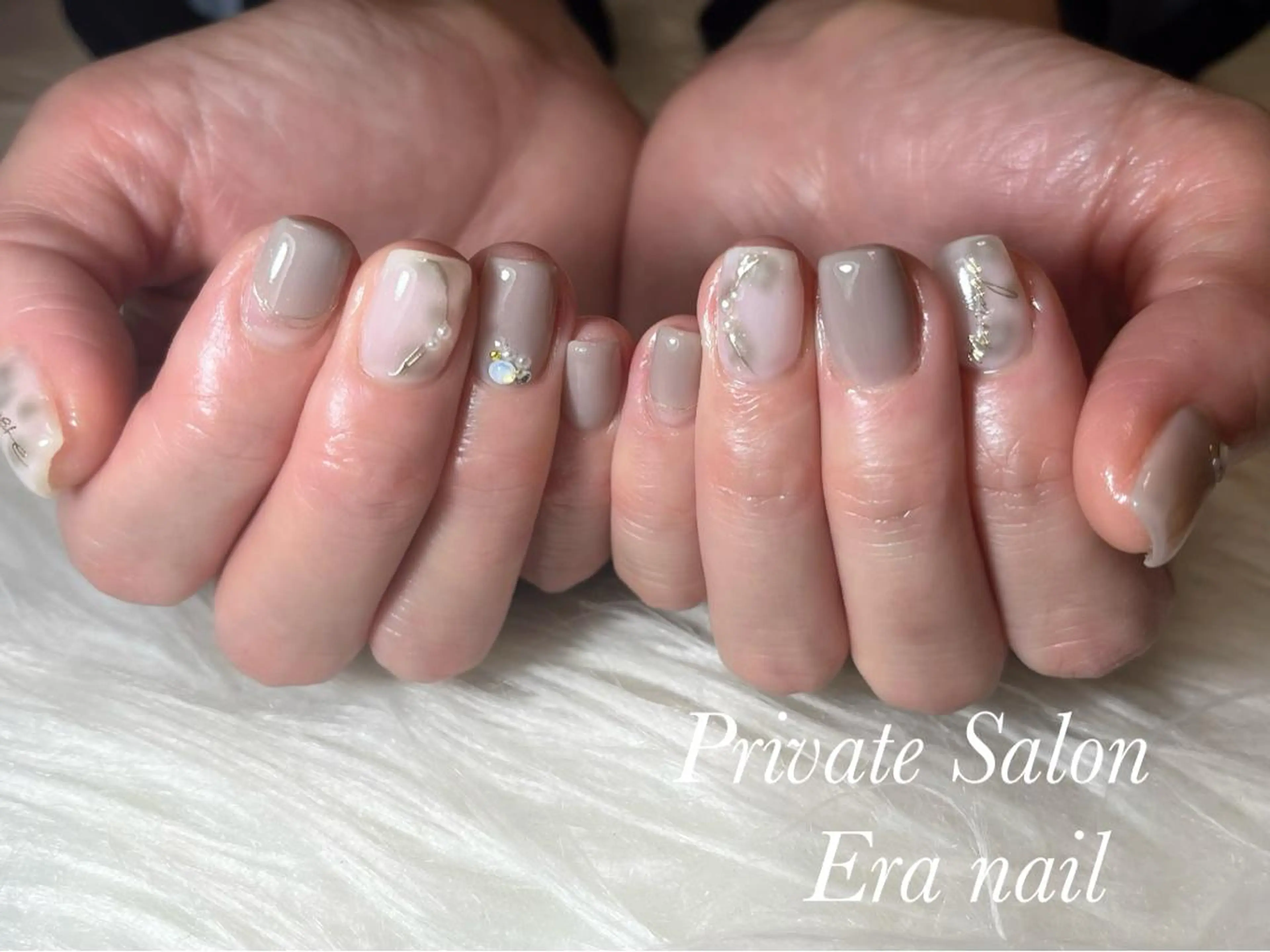 ネイル アニマル柄 Era nailのネイルデザイン