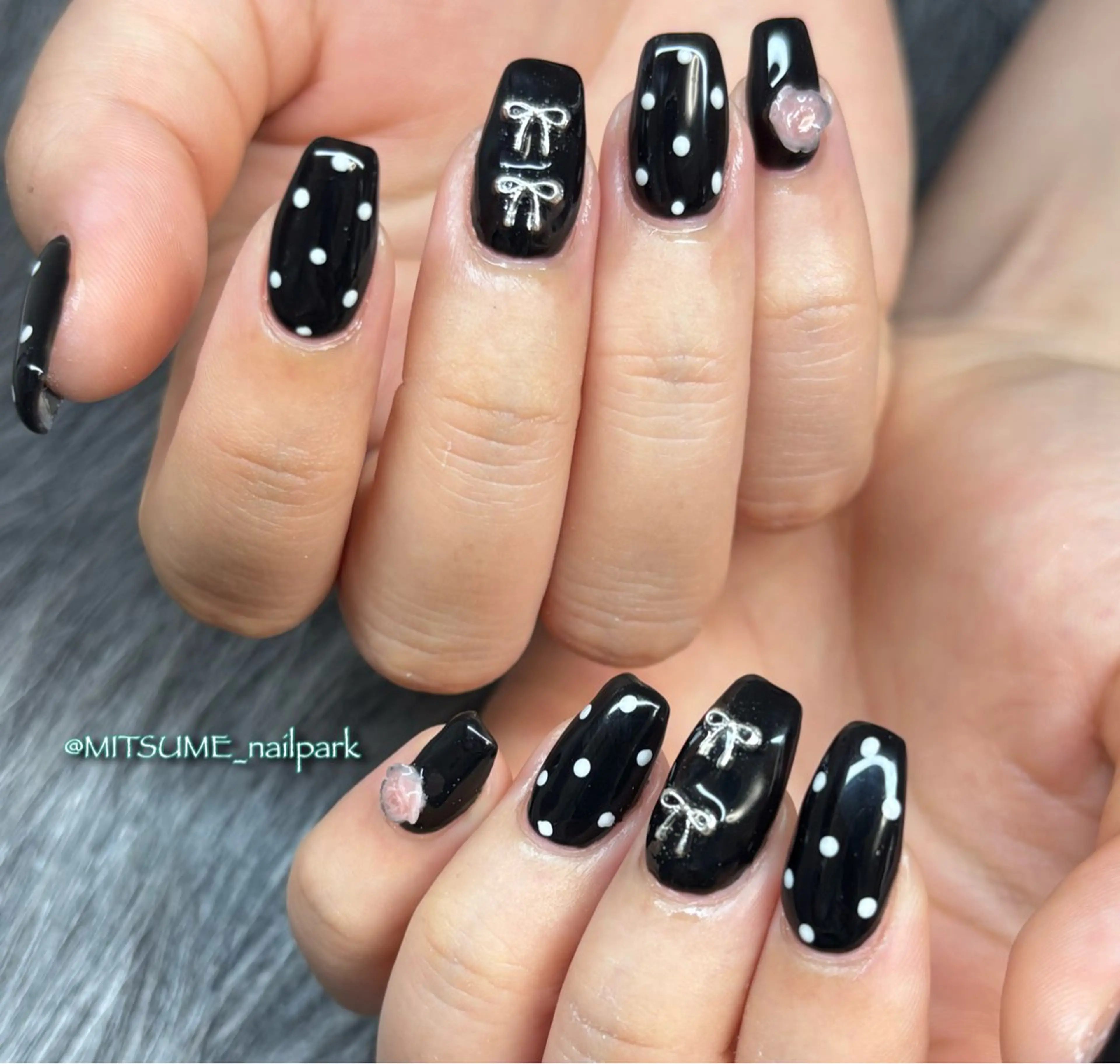 ネイル 持ち込み nailpark_ MITSUMEのネイルデザイン