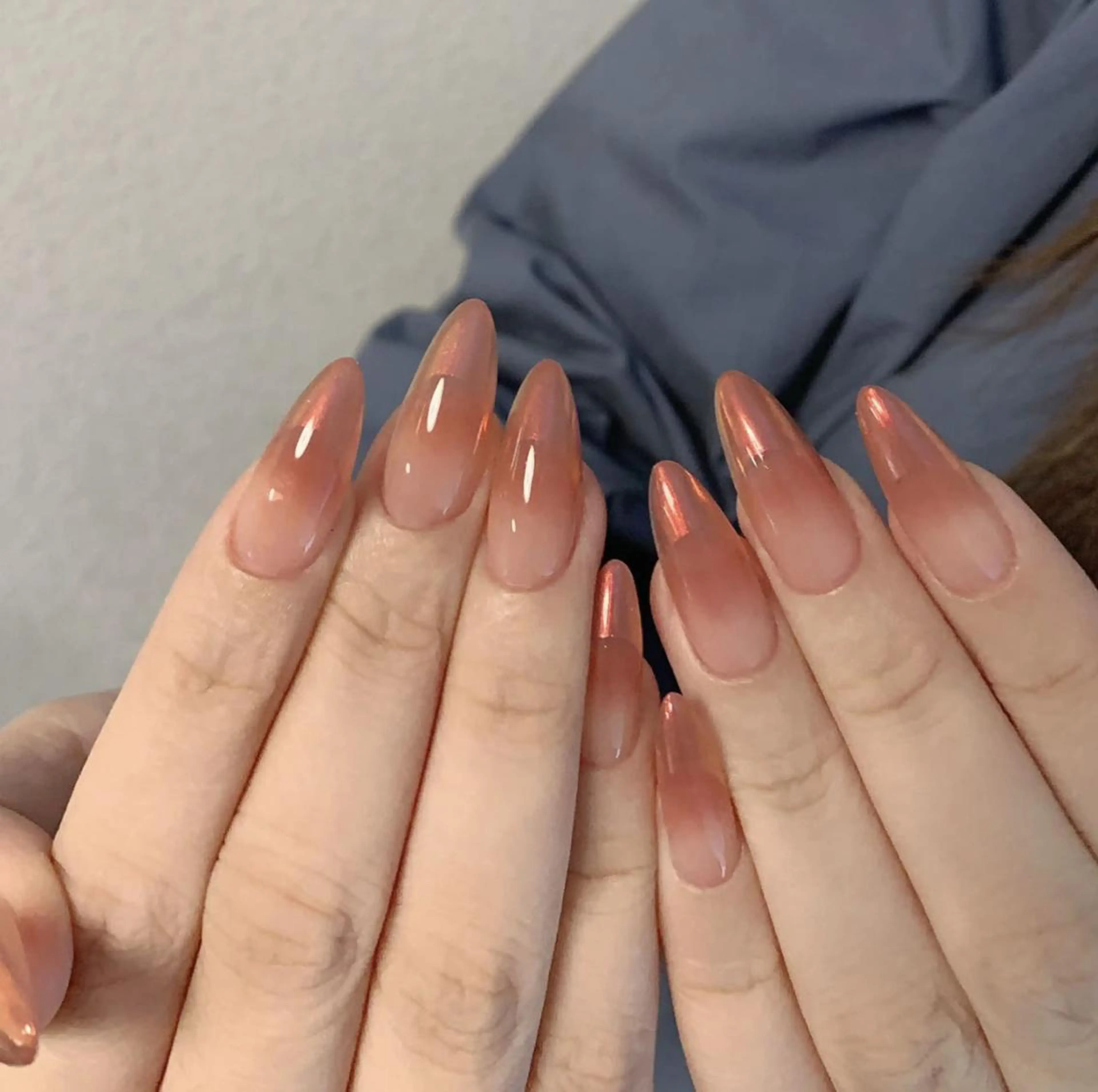 ネイル アートネイル 長さ出し ネイルチップ Queens momoのネイルデザイン