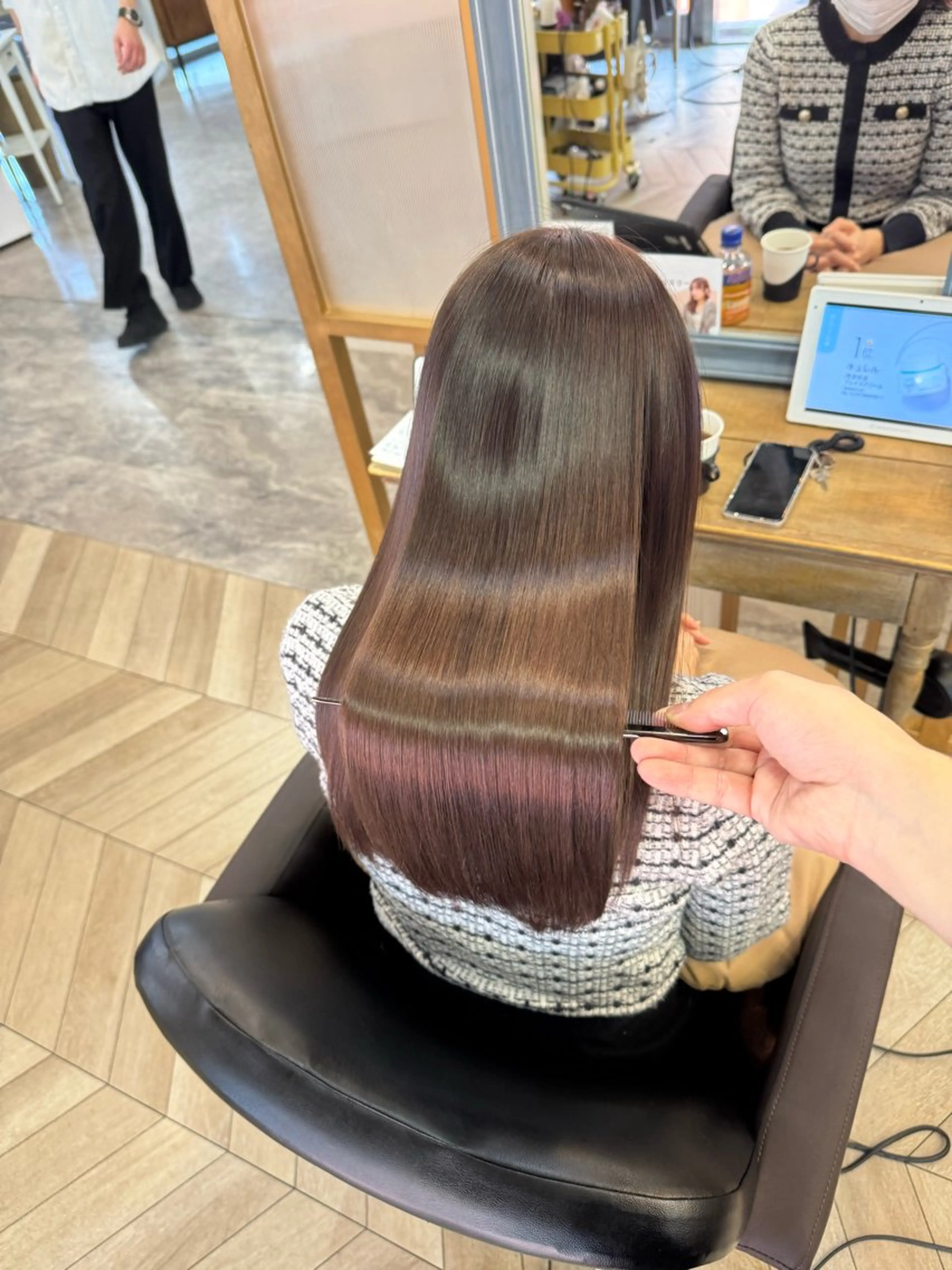 ロング トリートメント ヘッドスパ ヘアセット 佐藤景流/自由が丘で 叶う髪質改善/メンズのヘアスタイル