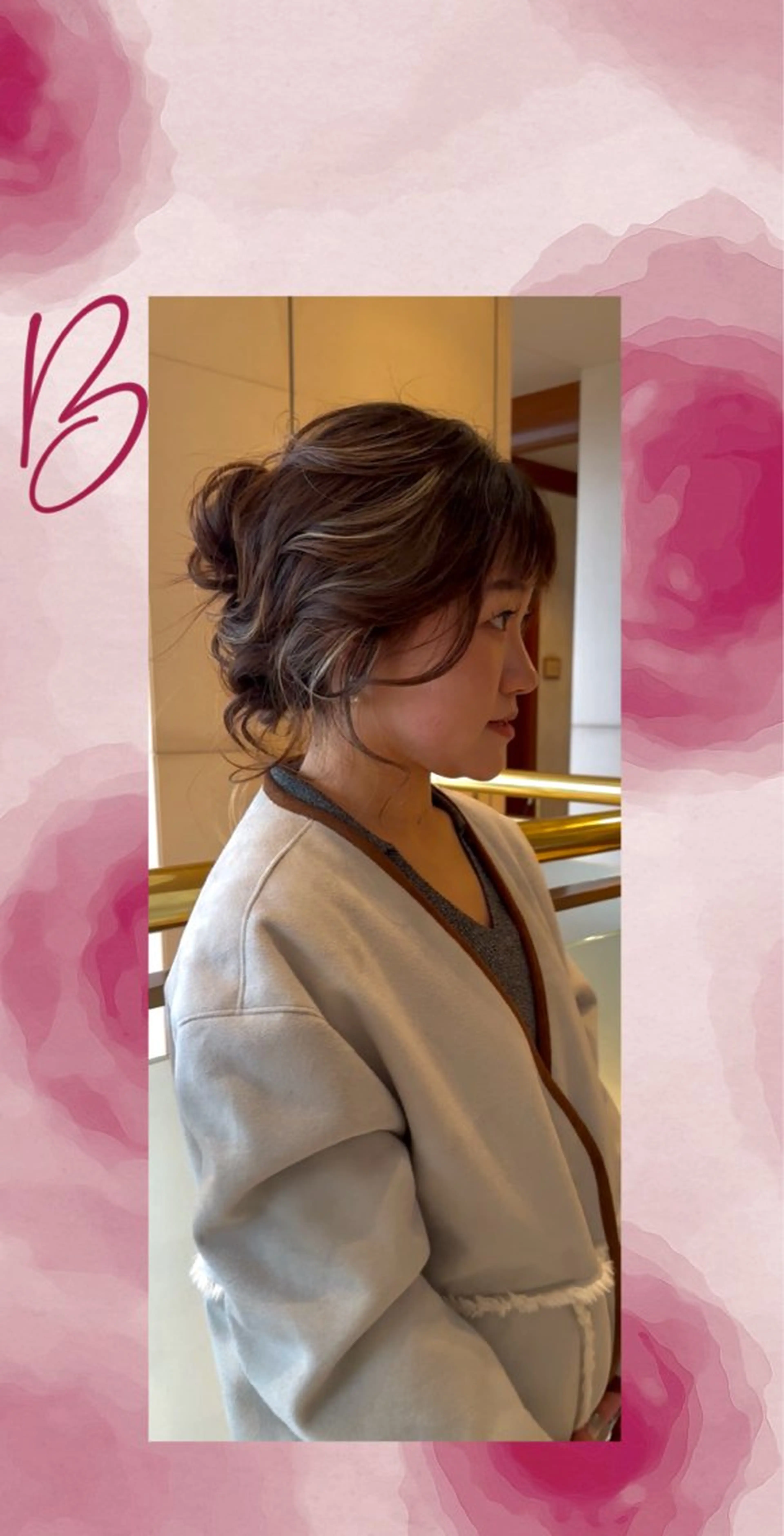 セミロング カラー ヘアアレンジ その他 natsumi🍀艶 カラー/メンズパーマのヘアスタイル