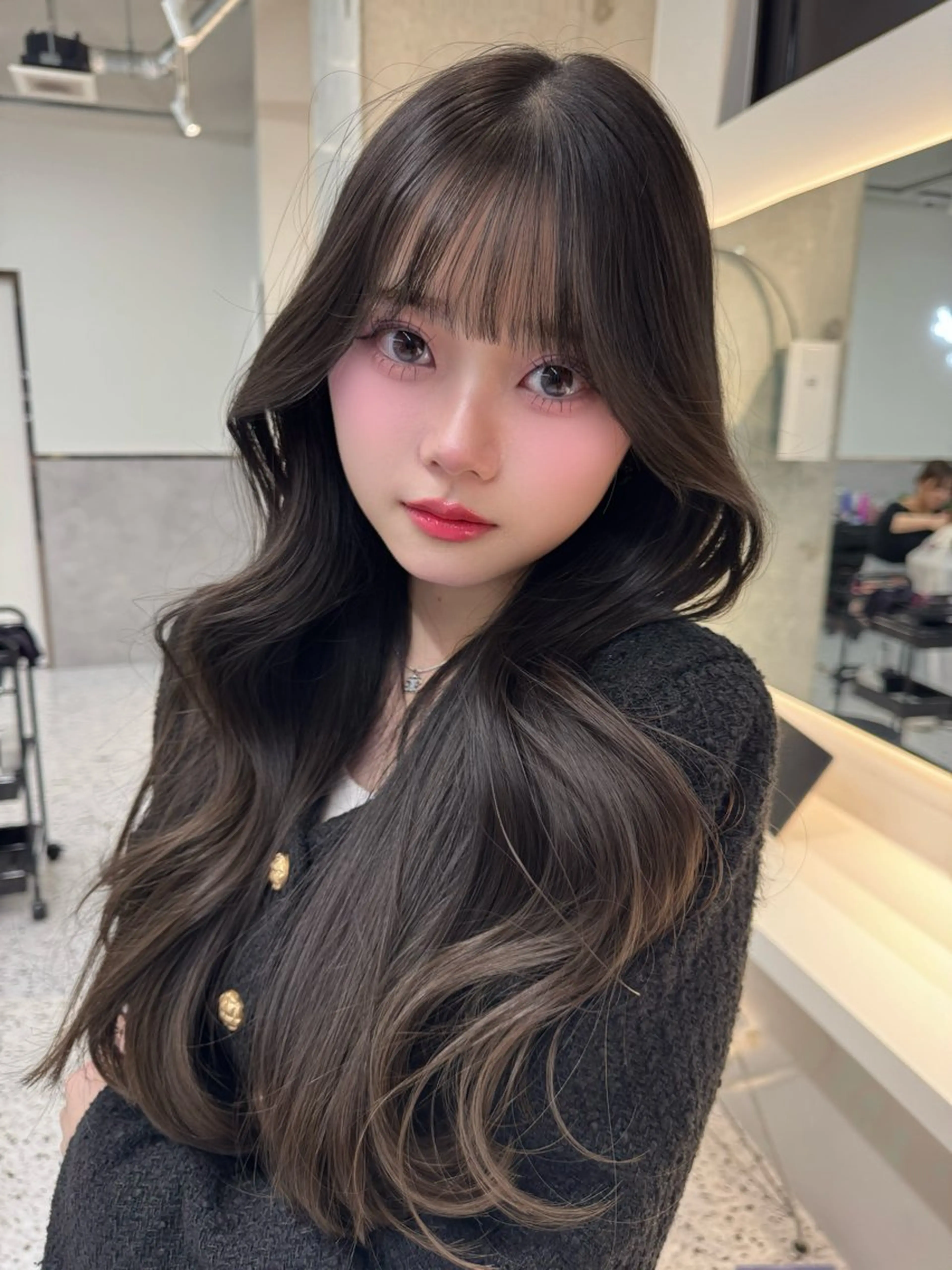 ロング カラー カット ヘアカラー トリートメント レイヤー/縮毛矯正 のマスター【タケル】のヘアスタイル