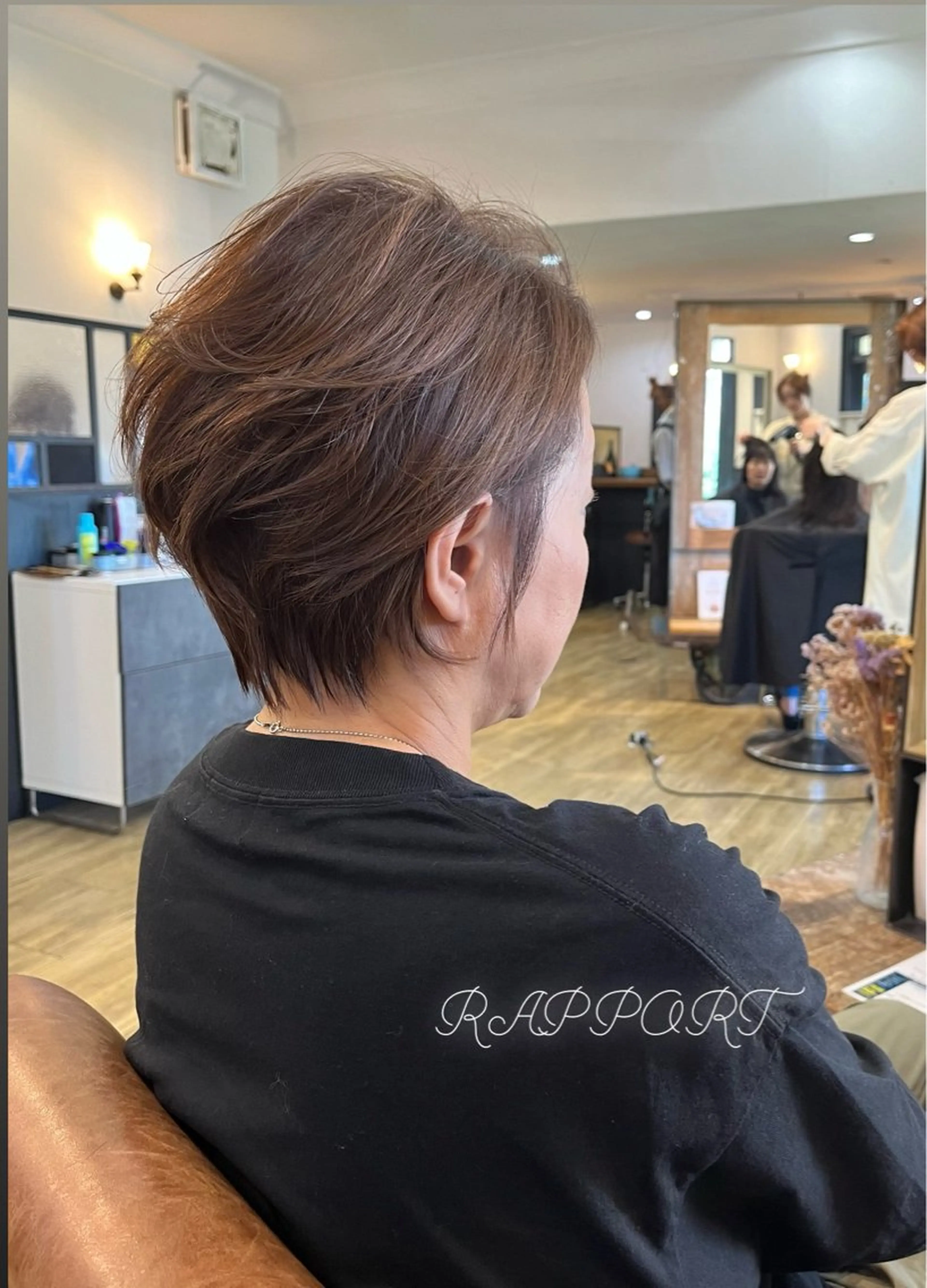 ショート 上坪 あずさのヘアスタイル