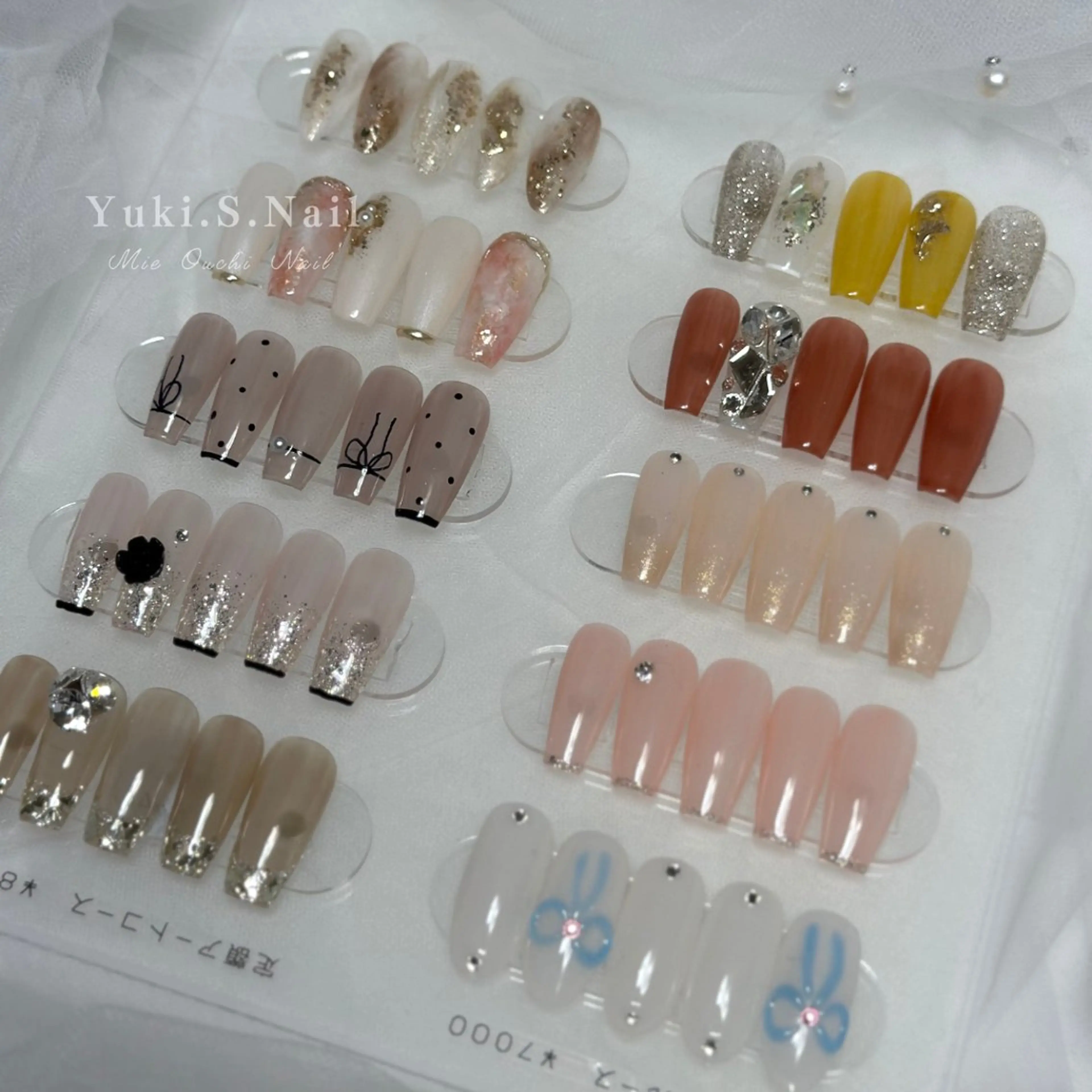 ロング Yuki S.Nailのネイルデザイン