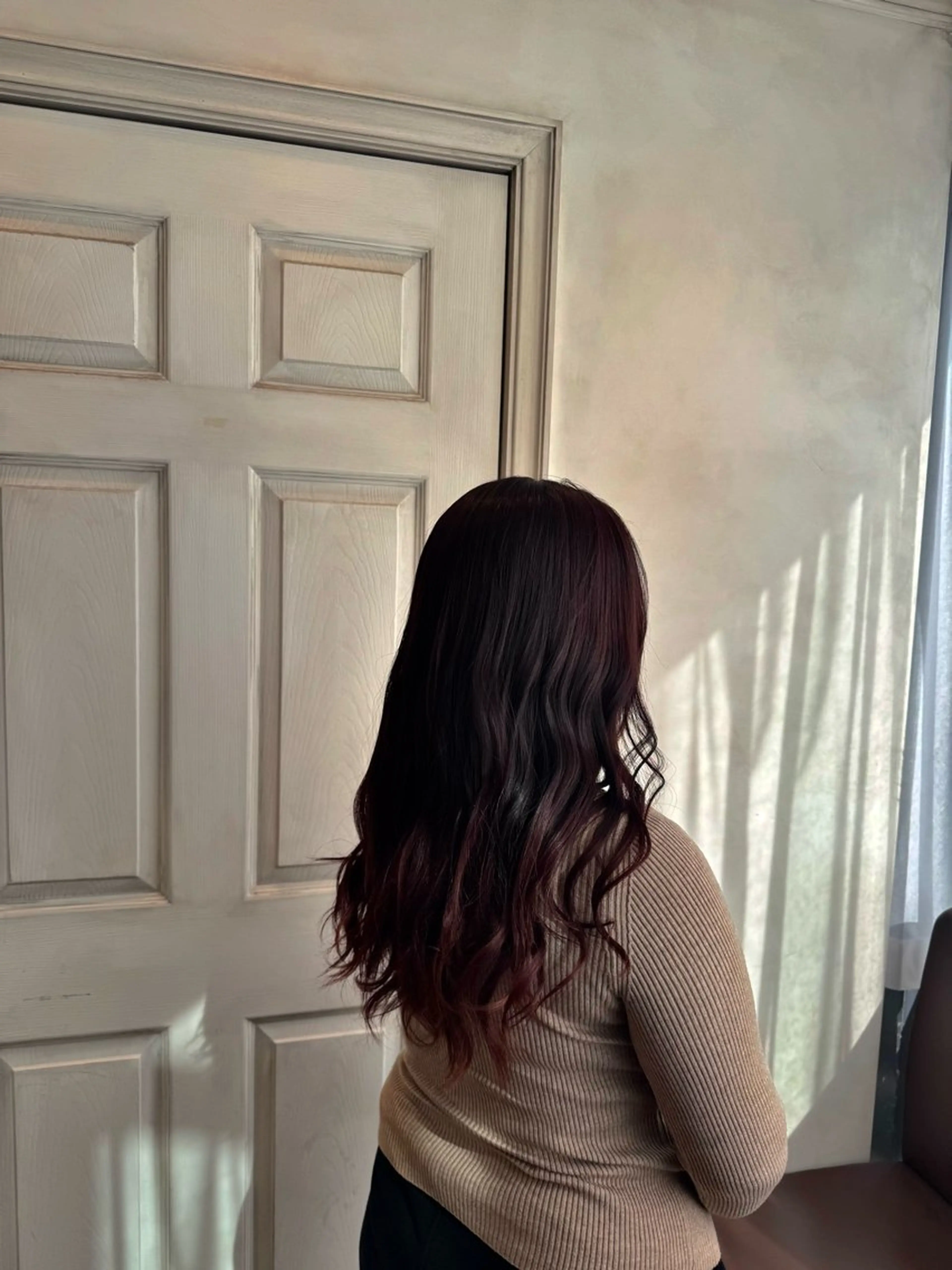 ロング カラー ヘアカラー トリートメント 透明感カラー💜 モテ髪 空陽💙のヘアスタイル