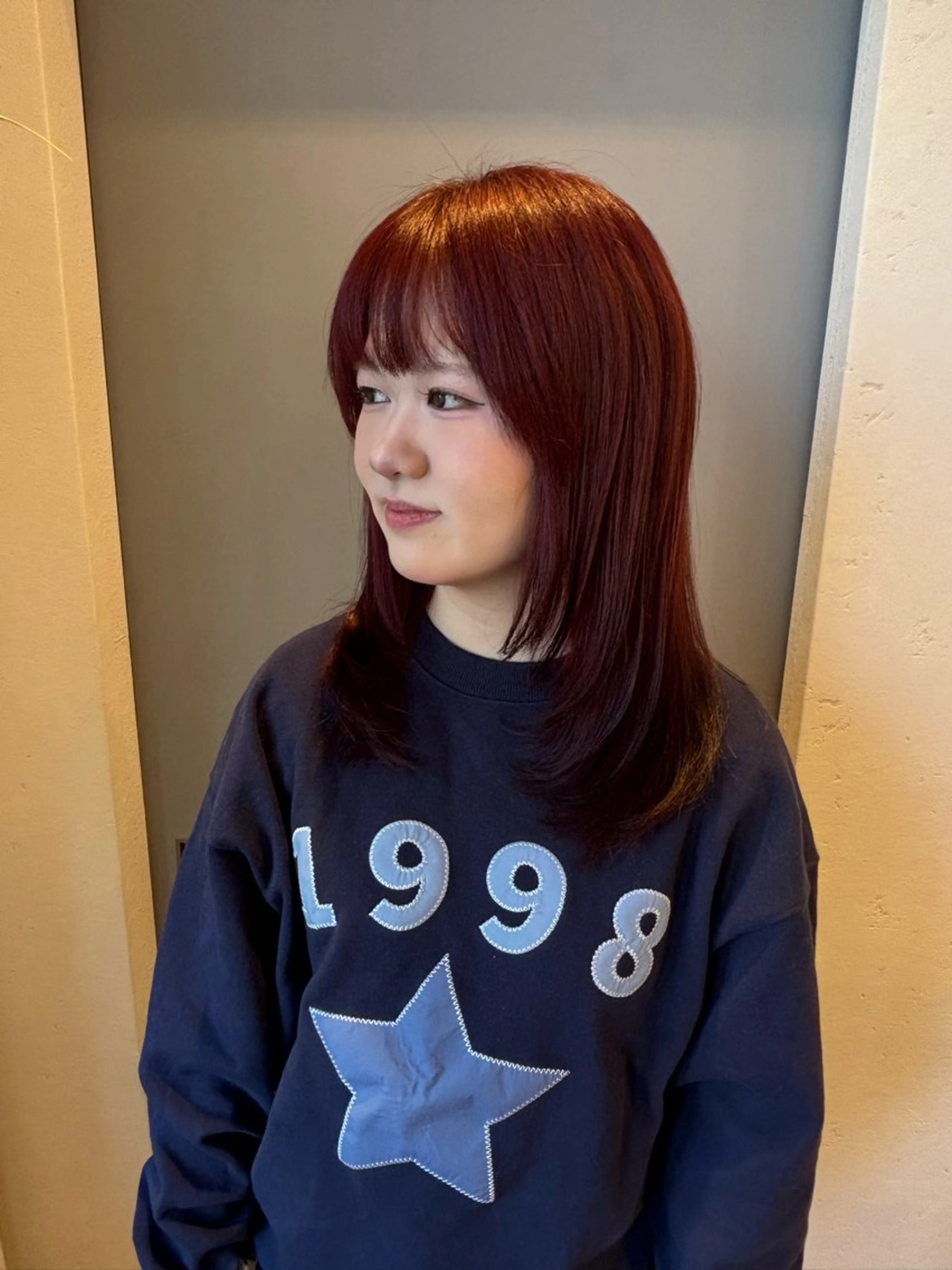 ミディアム 田村 雪乃のヘアスタイル