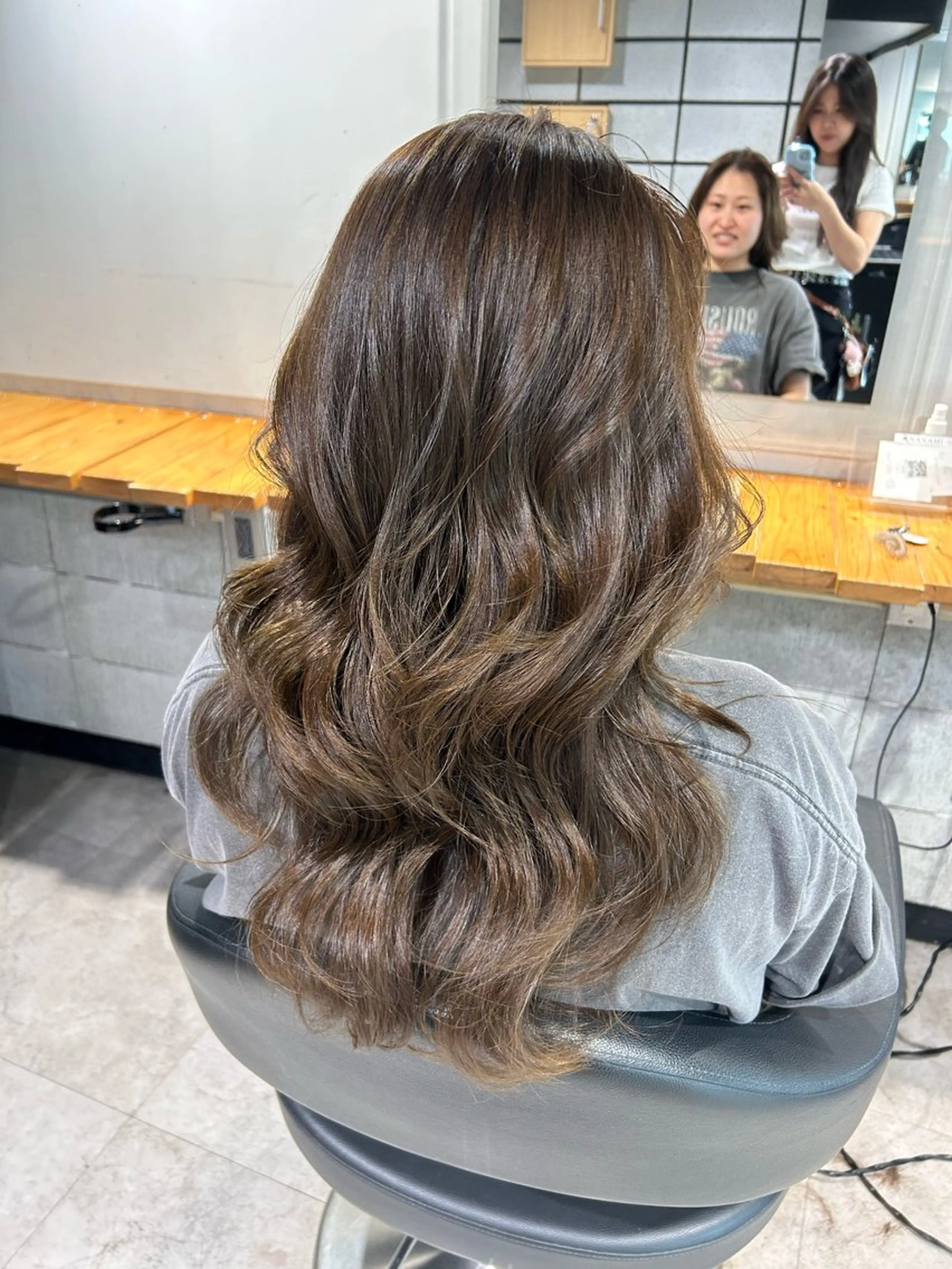 ロング カット ヘアカラー トリートメント ヘッドスパ レイヤーStyle 🩵菜々実のヘアスタイル