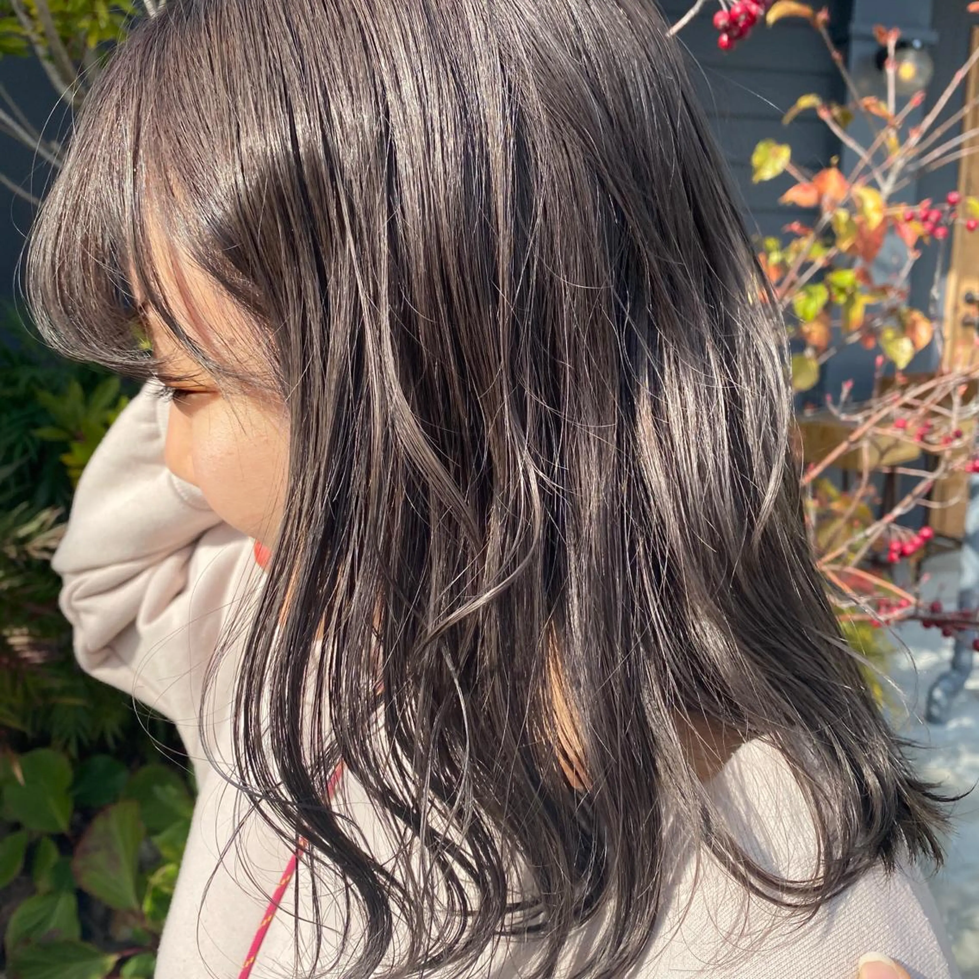 ミディアム 村山 莉沙のヘアスタイル