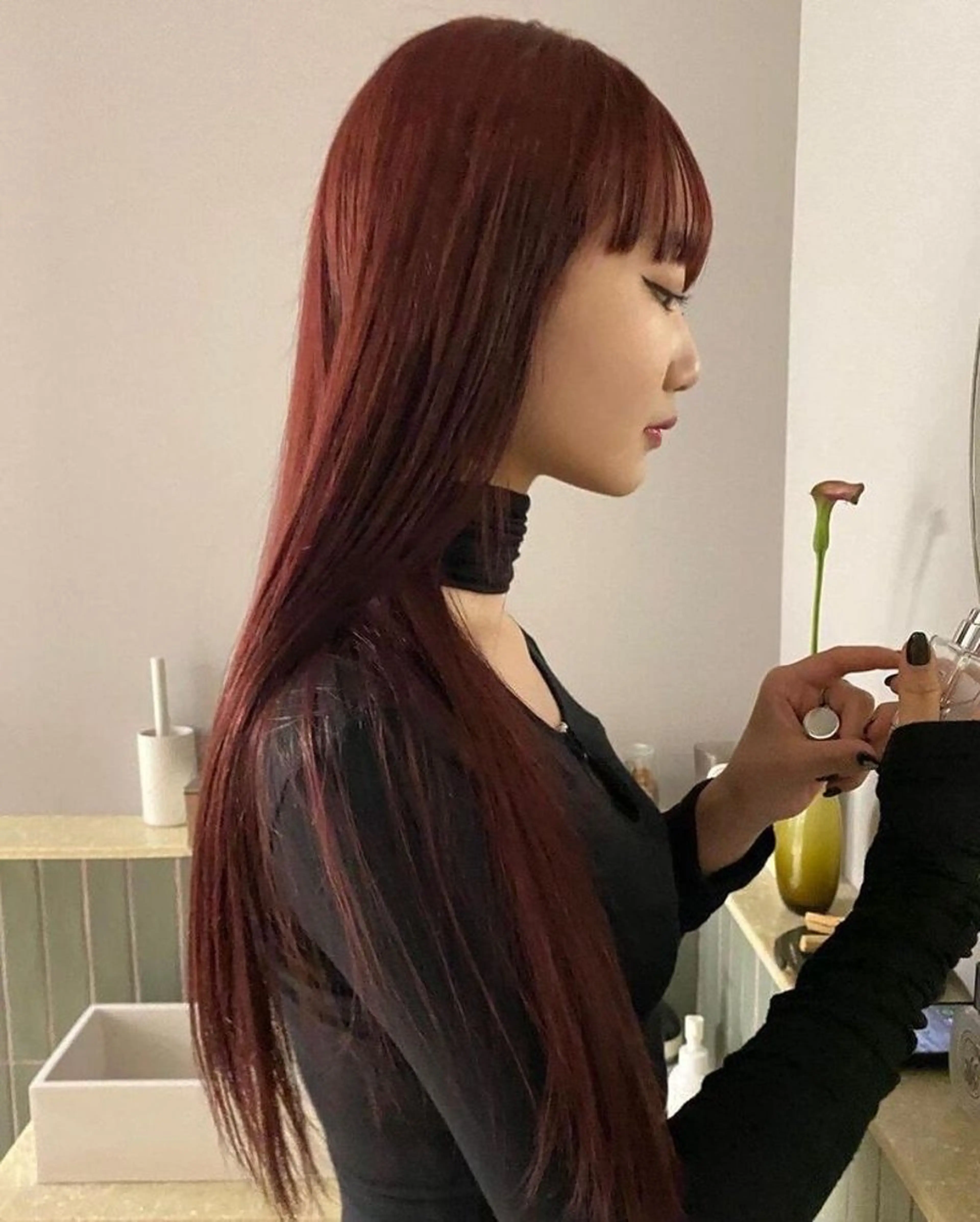 ロング カラー 💖札幌カラー 指名No.1💖玲奈のヘアスタイル