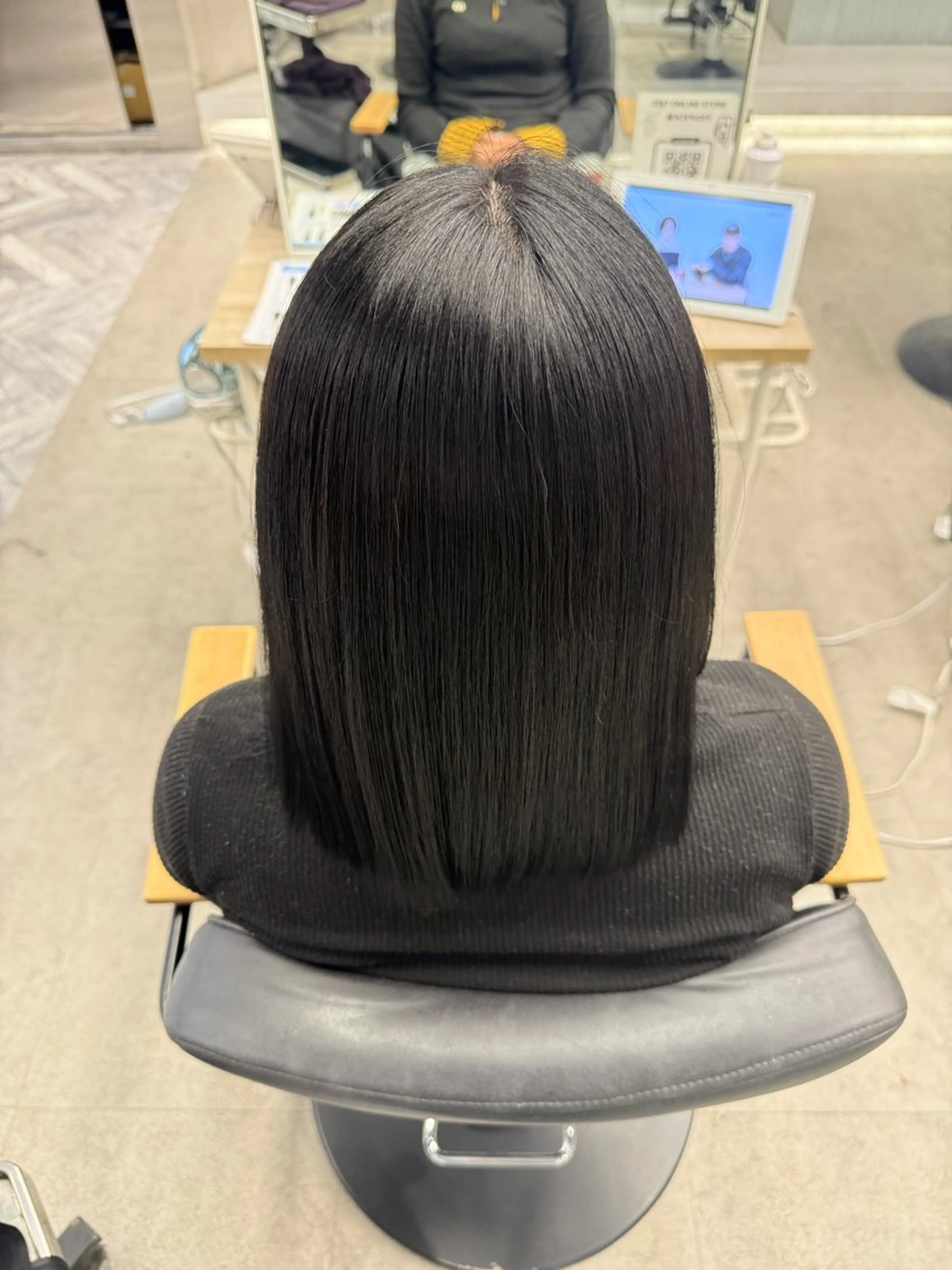 ミディアム ヘアカラー 小原 有桜のヘアスタイル