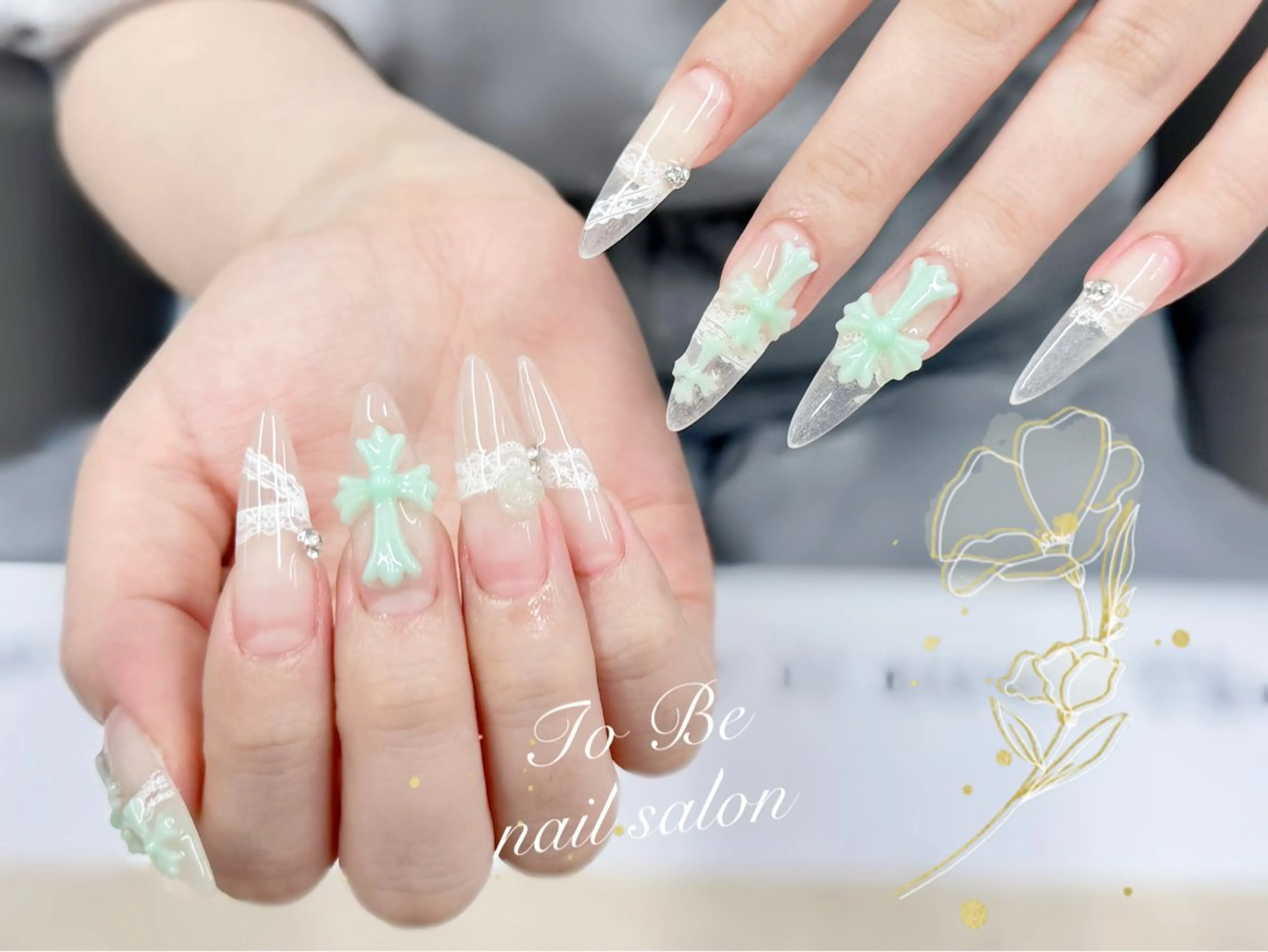 ネイル ハンドネイル Nail Salon To Be珈月のネイルデザイン