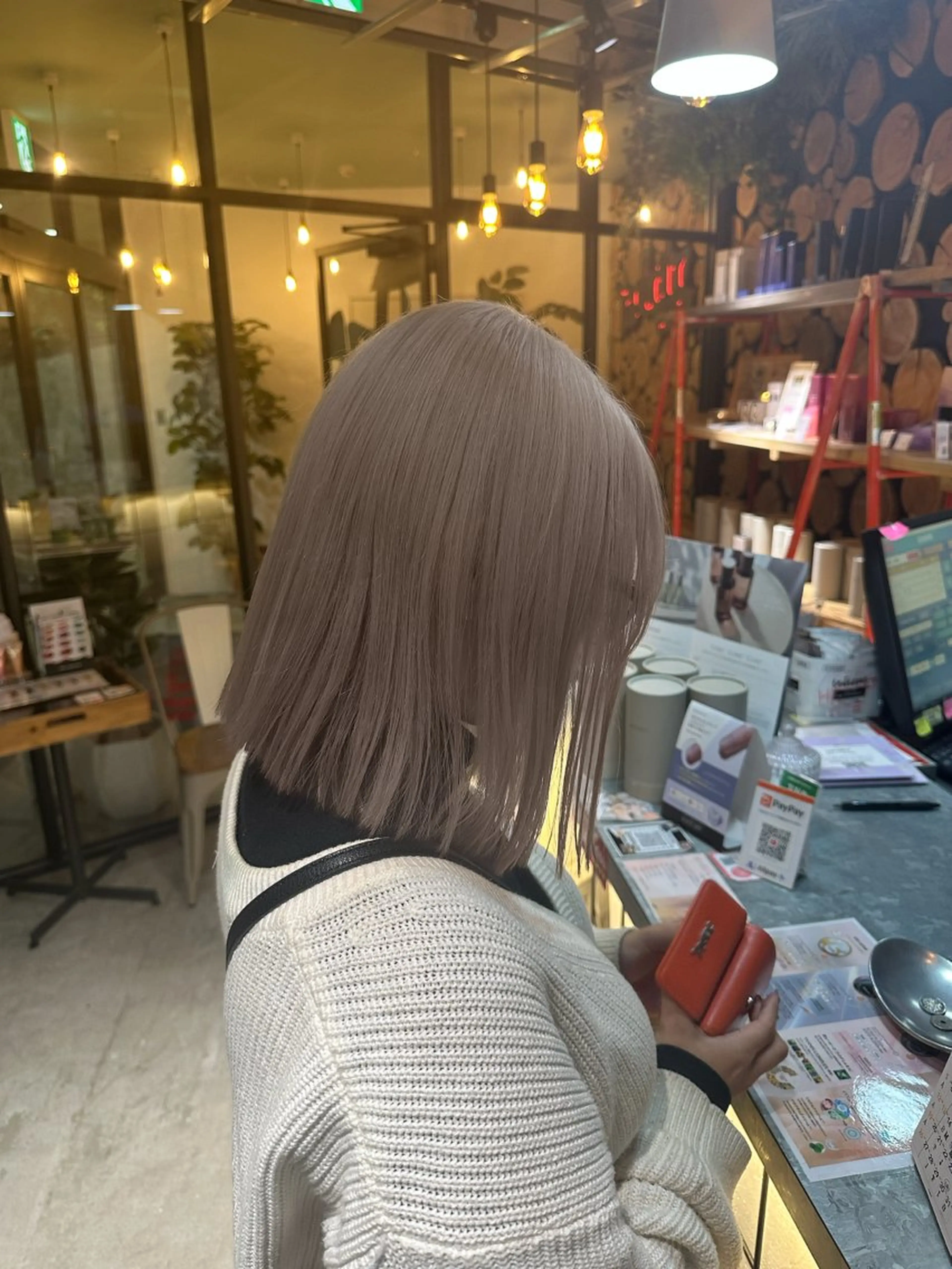 カラー ベージュカラー ブリーチ ホワイトベージュ ヘアカラー 溜一太／似合わせ/ メンズカットのヘアスタイル