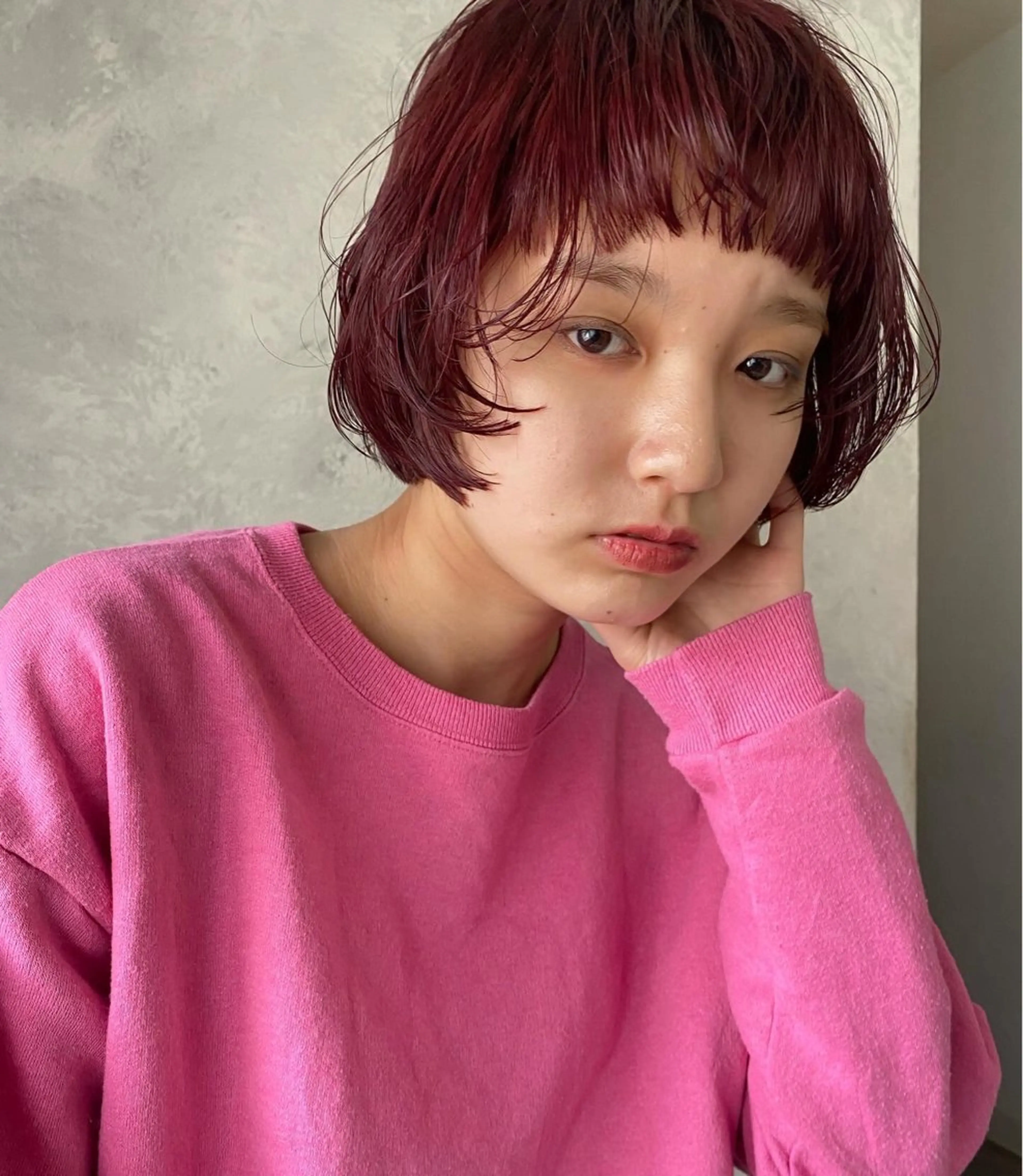 ショート カラー カット ヘアカラー トリートメント 森貴裕/ベージュ/ パーマ/オリーブのヘアスタイル