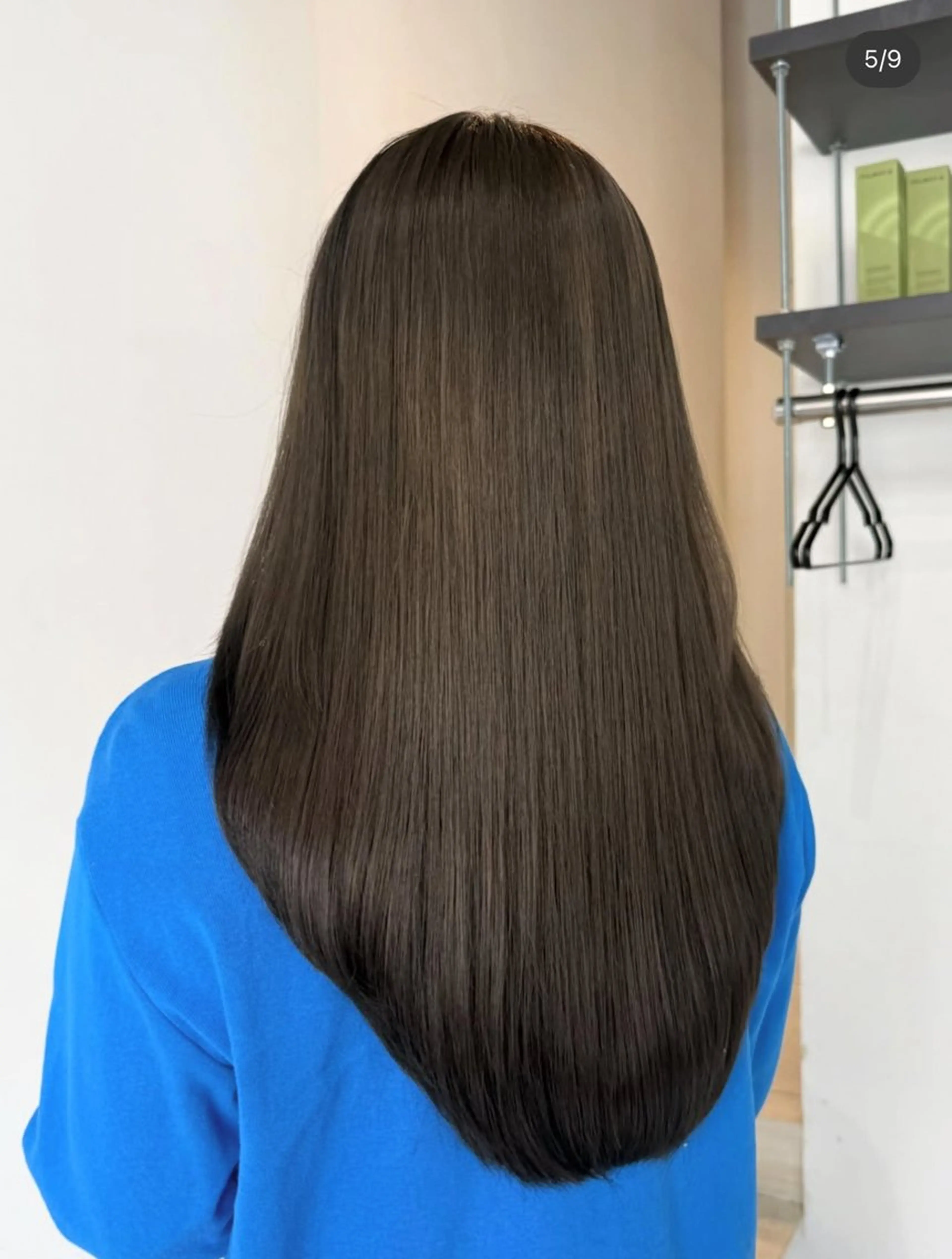 ロング カット ヘアカラー 中宗 哲平のヘアスタイル