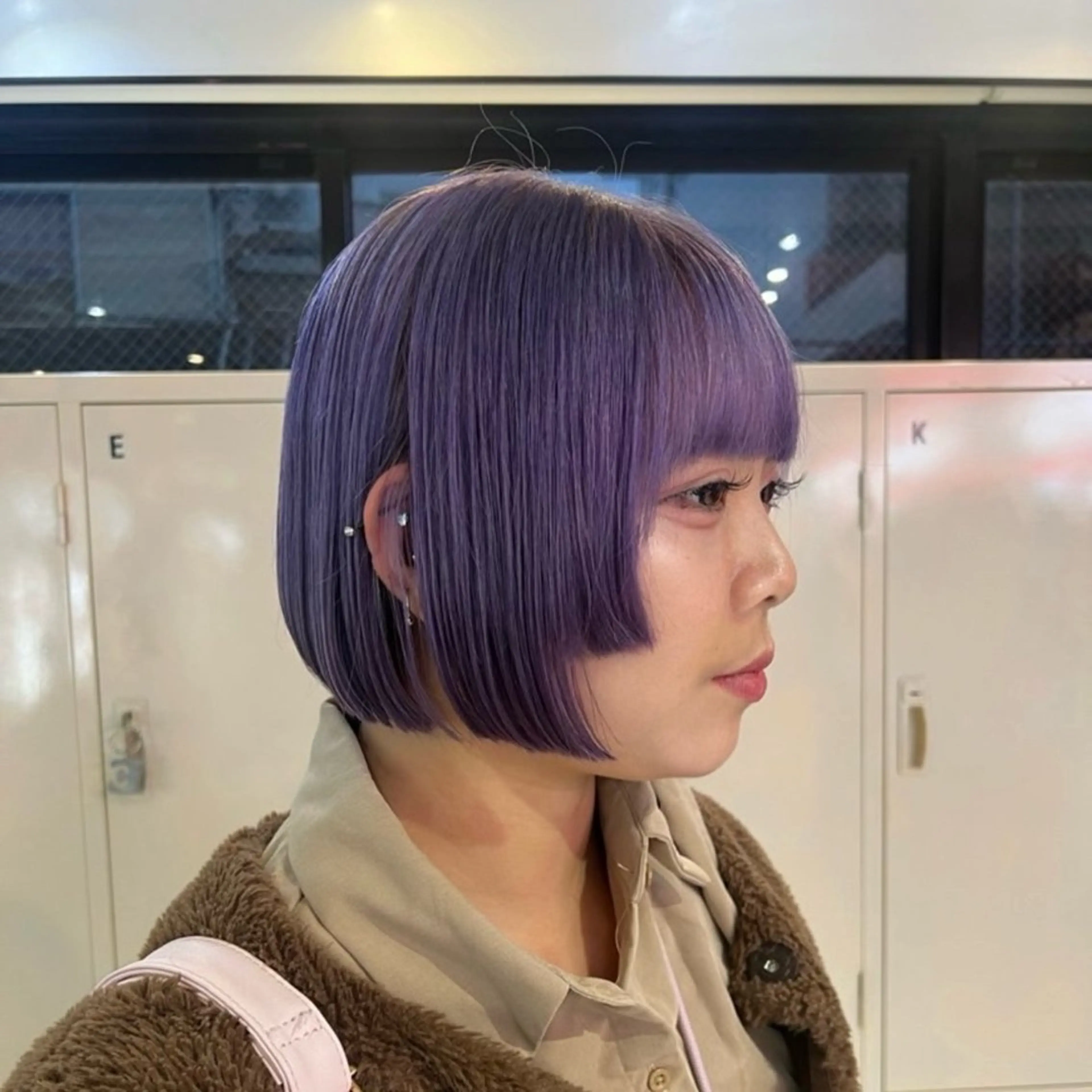 カラー ハイトーン艶カラー 💎あやめ🎀のヘアスタイル