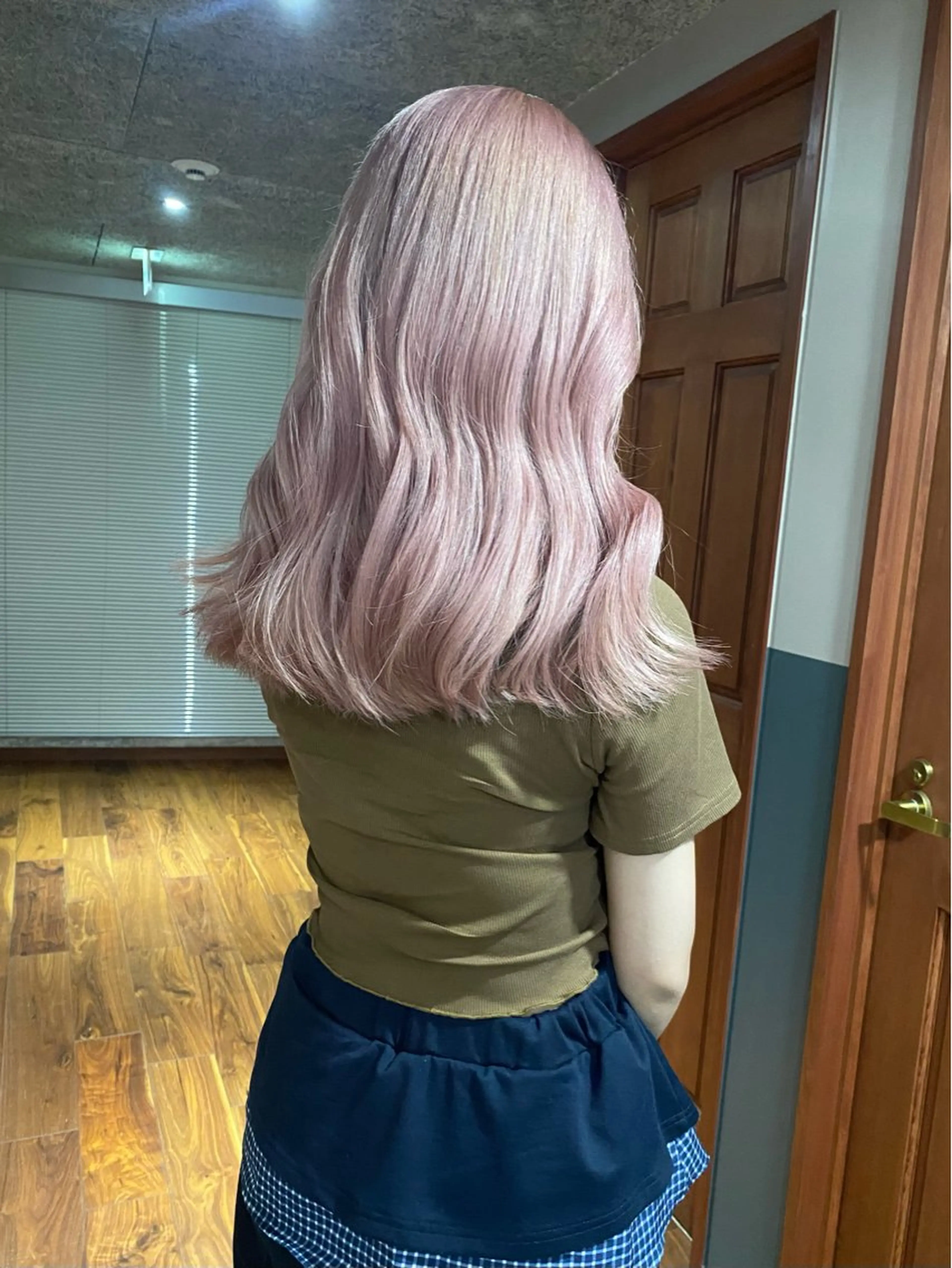 セミロング カラー ブリーチ ケアブリーチ カット ヘアカラー トリートメント mai / linoah˚✧のヘアスタイル