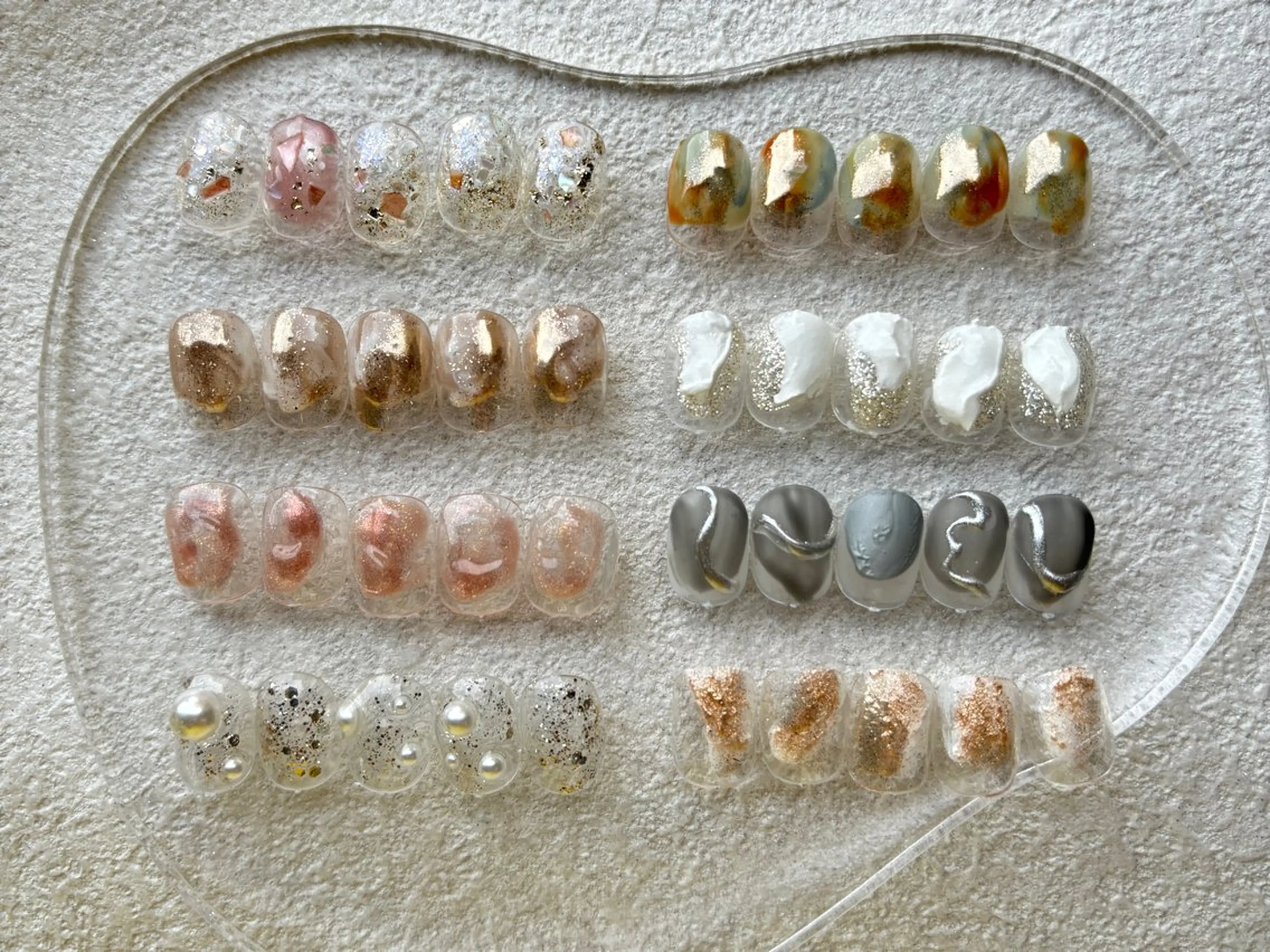 ネイル ニュアンスネイル ハンドネイル Lilia nana🕊️🤍のネイルデザイン