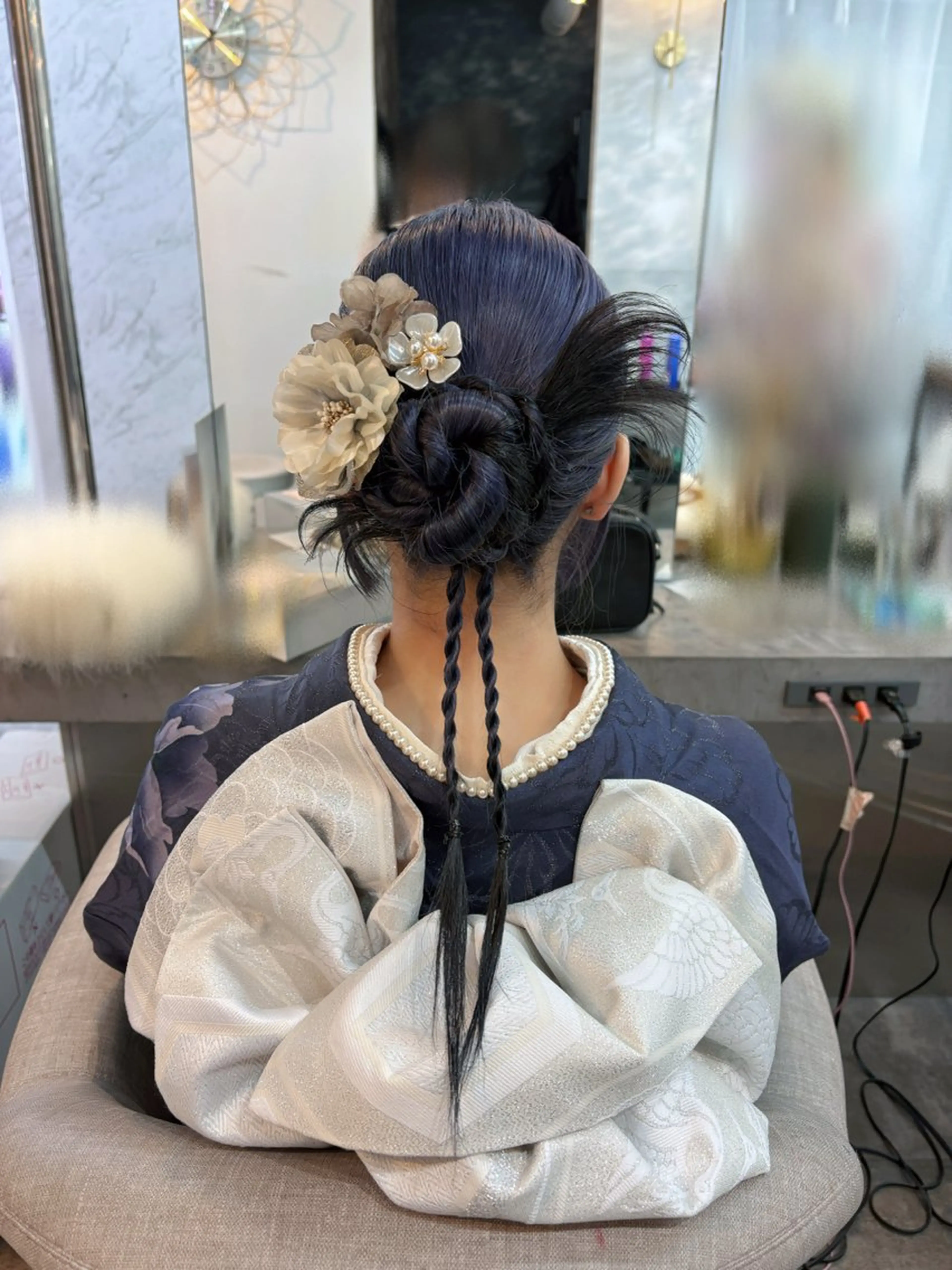 ロング ヘアアレンジ Maho ブリーチモデル募集中のヘアスタイル