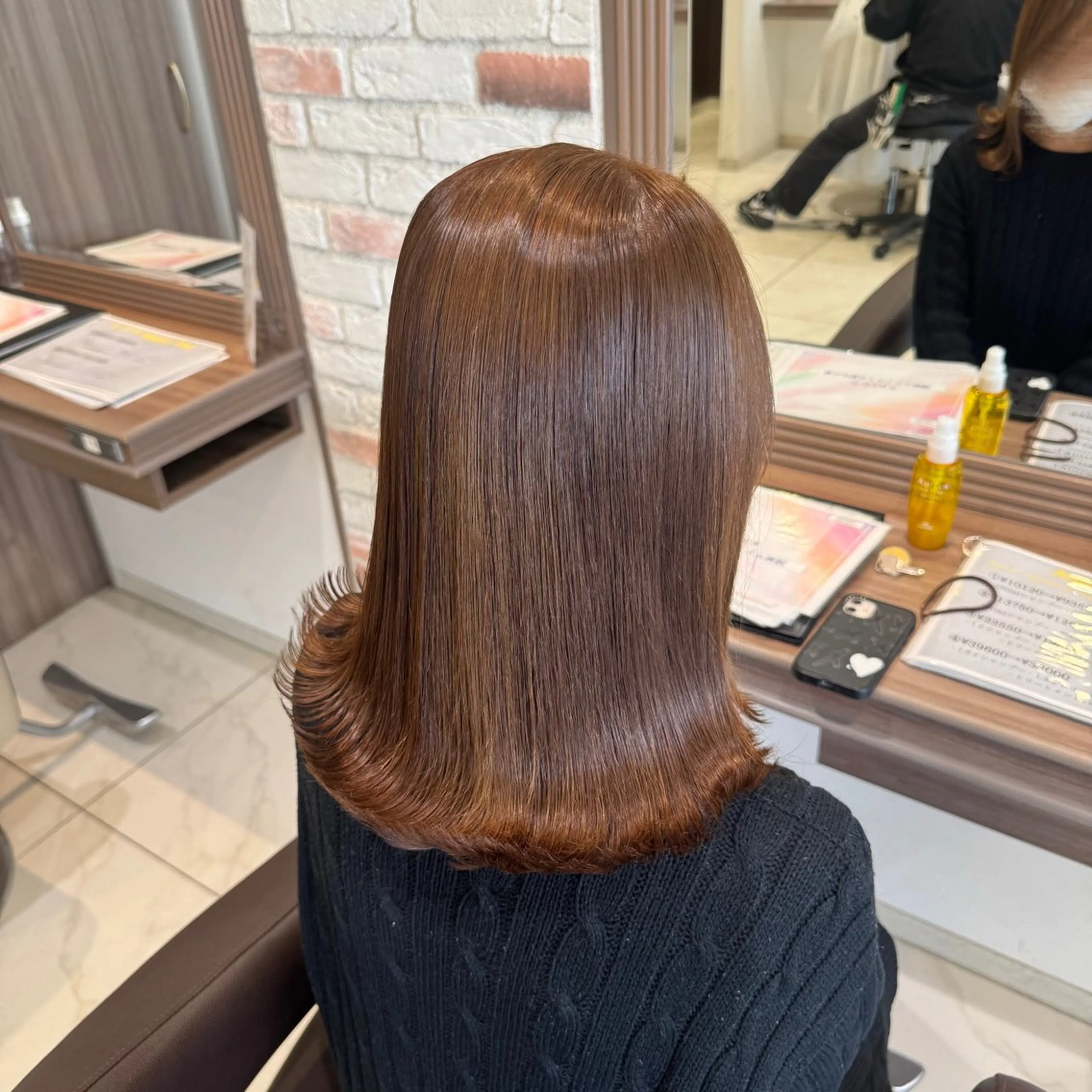 セミロング ヘアカラー 🎀メンズカット/ 齋藤 優姫🎀のヘアスタイル