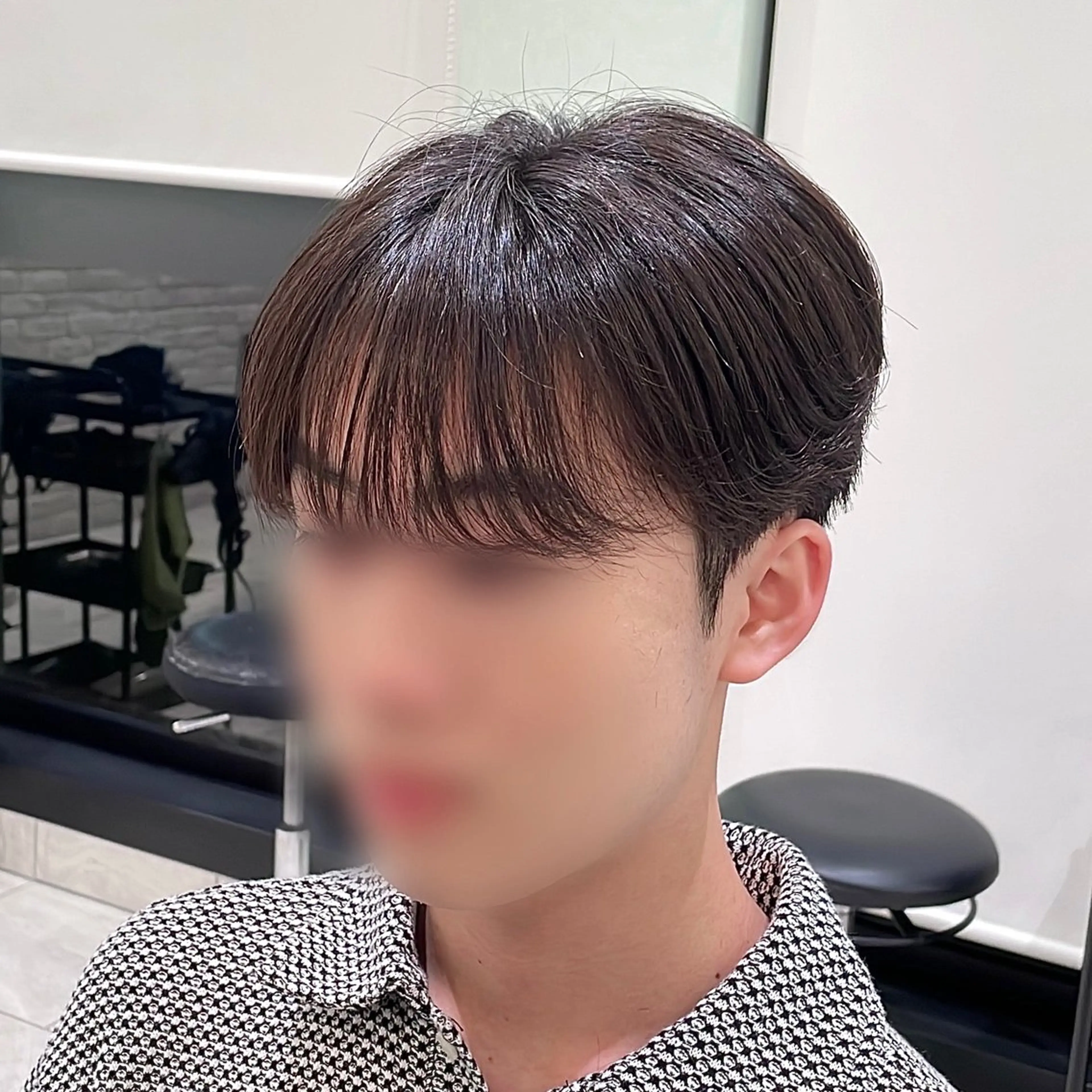 ショート パーマ ヘアアレンジ メンズ カット ヘアセット パク・ボミン小野リエ 韓国ハーフ🦊のその他イメージ