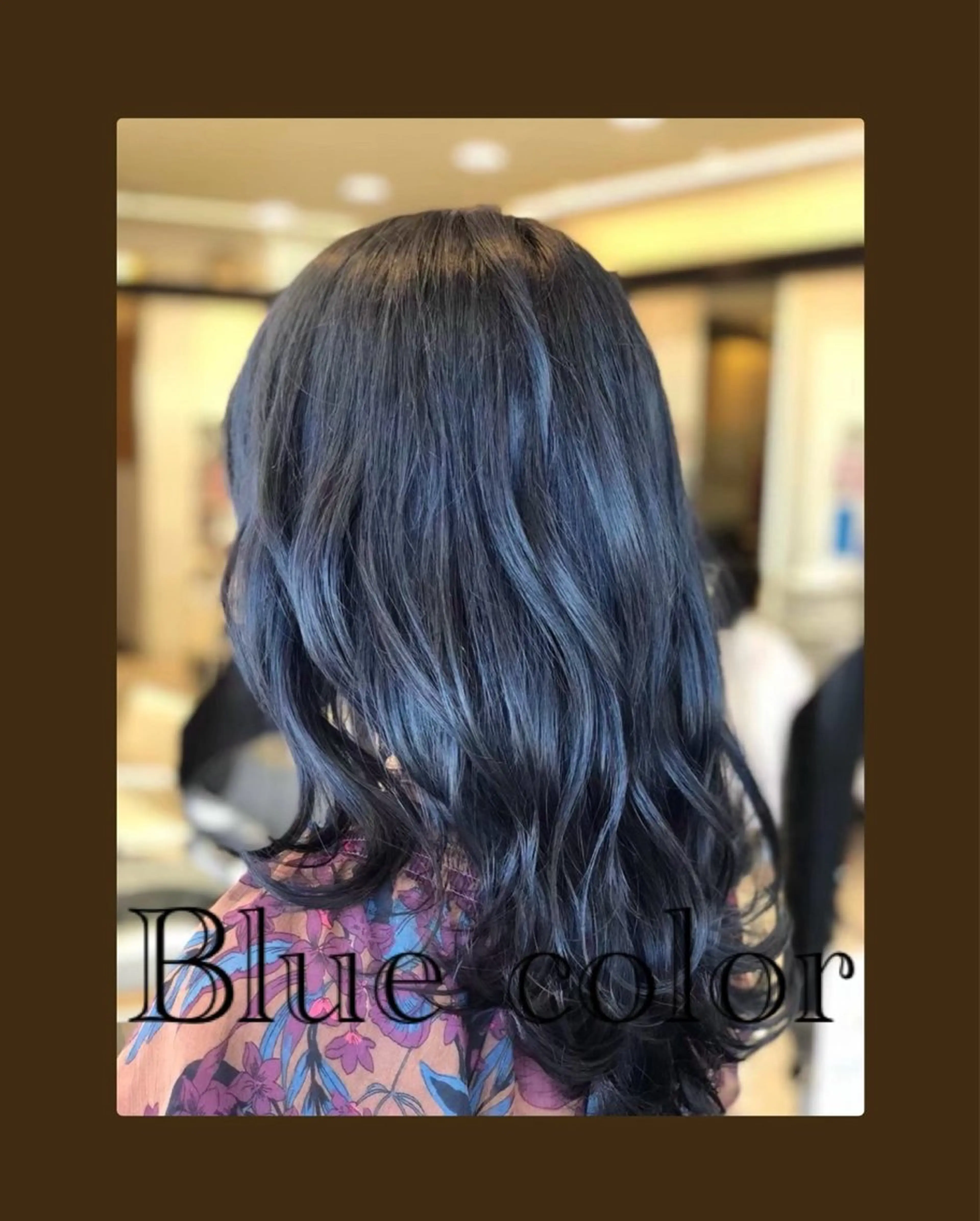 ロング カラー 切りっぱなしボブ ベージュカラー 黒髪 ブリーチ ブルーカラー 🥀透明感カラー/ 髪質改善🥀ユイキのヘアスタイル